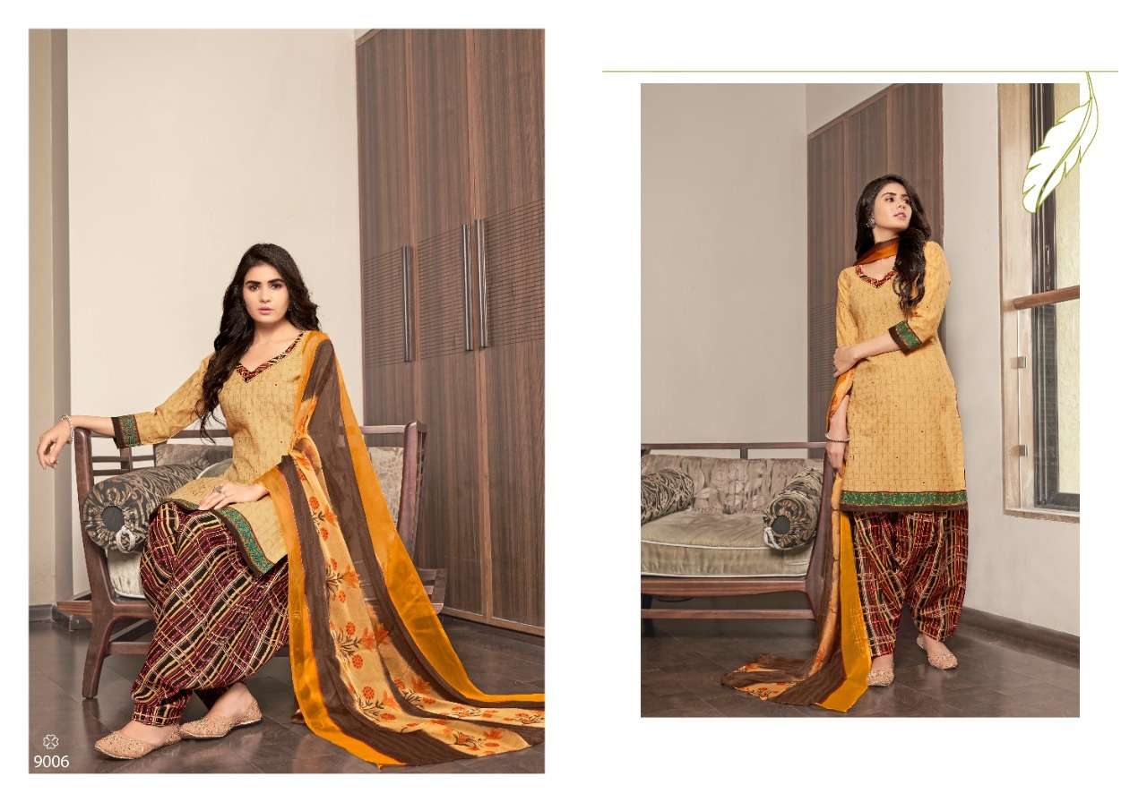 NON STOP VOL-49 BY SWEETY FASHION 9001 TO 9012 SERIES BEAUTIFUL SUITS COLORFUL STYLISH FANCY CASUAL WEAR & ETHNIC WEAR SOFT COTTON PRINT DRESSES AT WHOLESALE PRICE