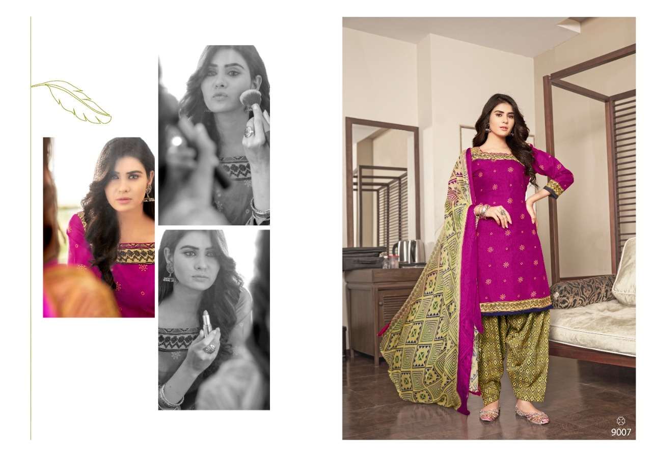 NON STOP VOL-49 BY SWEETY FASHION 9001 TO 9012 SERIES BEAUTIFUL SUITS COLORFUL STYLISH FANCY CASUAL WEAR & ETHNIC WEAR SOFT COTTON PRINT DRESSES AT WHOLESALE PRICE