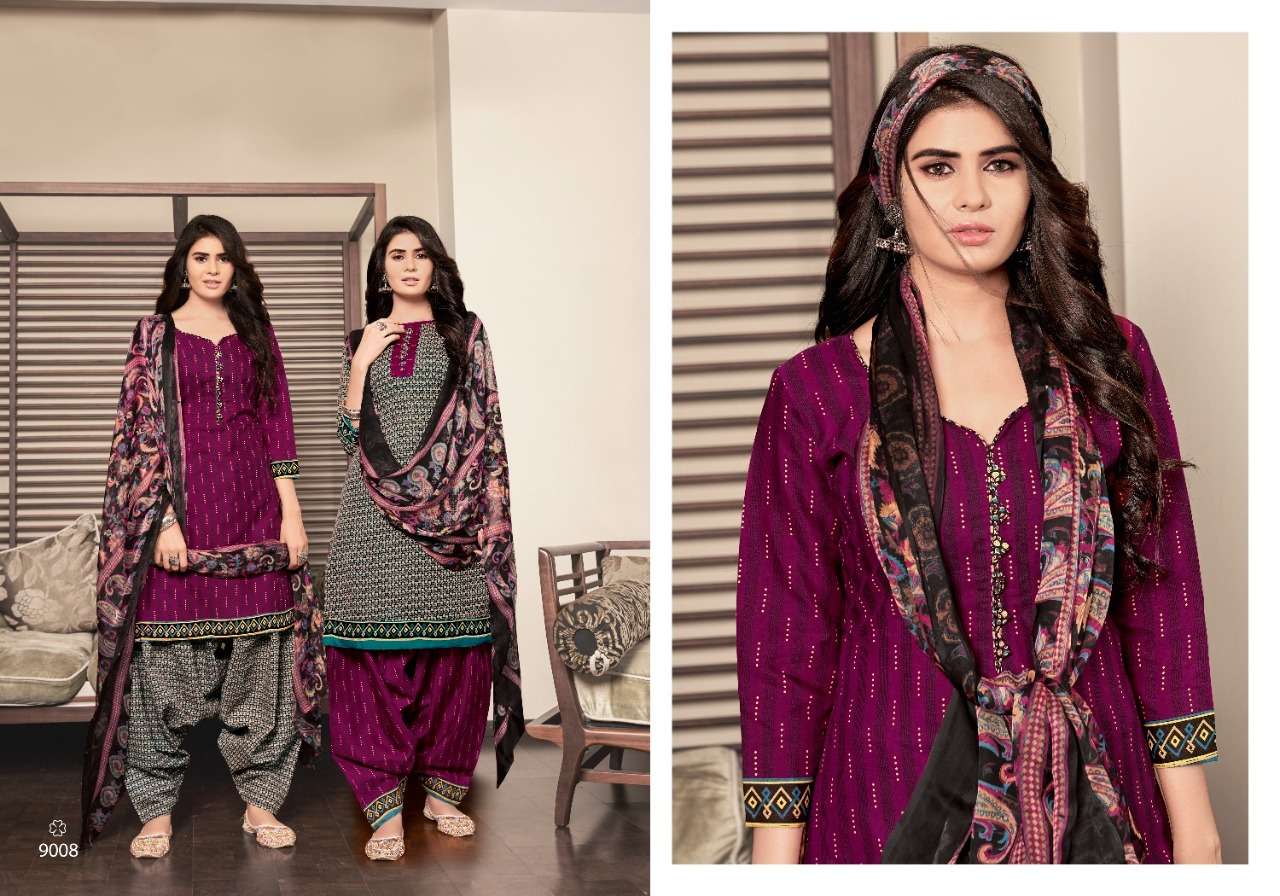 NON STOP VOL-49 BY SWEETY FASHION 9001 TO 9012 SERIES BEAUTIFUL SUITS COLORFUL STYLISH FANCY CASUAL WEAR & ETHNIC WEAR SOFT COTTON PRINT DRESSES AT WHOLESALE PRICE