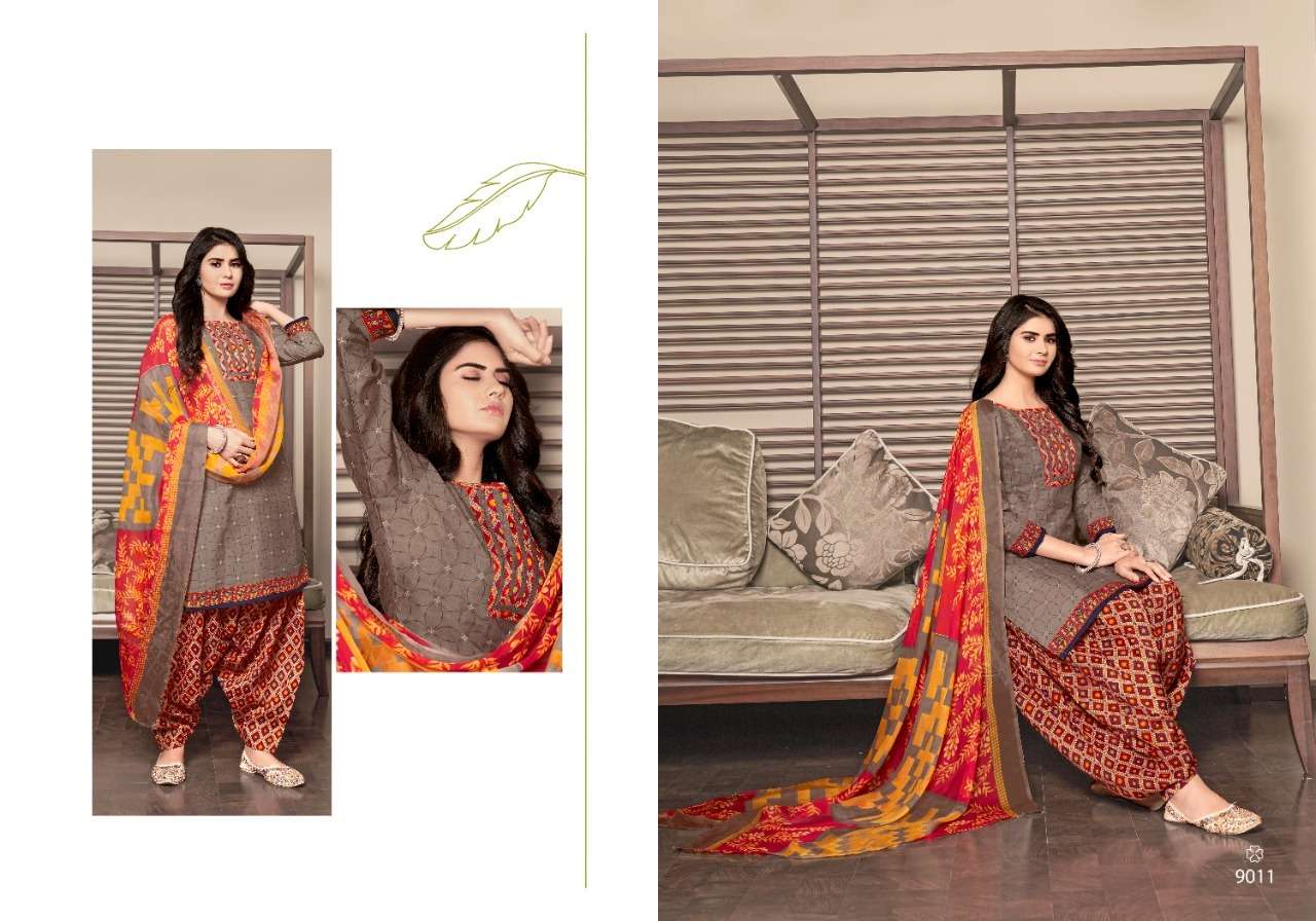 NON STOP VOL-49 BY SWEETY FASHION 9001 TO 9012 SERIES BEAUTIFUL SUITS COLORFUL STYLISH FANCY CASUAL WEAR & ETHNIC WEAR SOFT COTTON PRINT DRESSES AT WHOLESALE PRICE