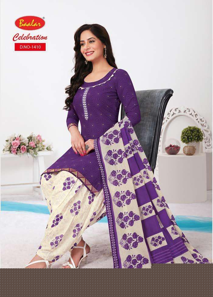 CELEBRATION REMIX VOL-3 BY BAALAR BEAUTIFUL STYLISH SUITS FANCY COLORFUL CASUAL WEAR & ETHNIC WEAR & READY TO WEAR PURE COTTON PRINTED DRESSES AT WHOLESALE PRICE