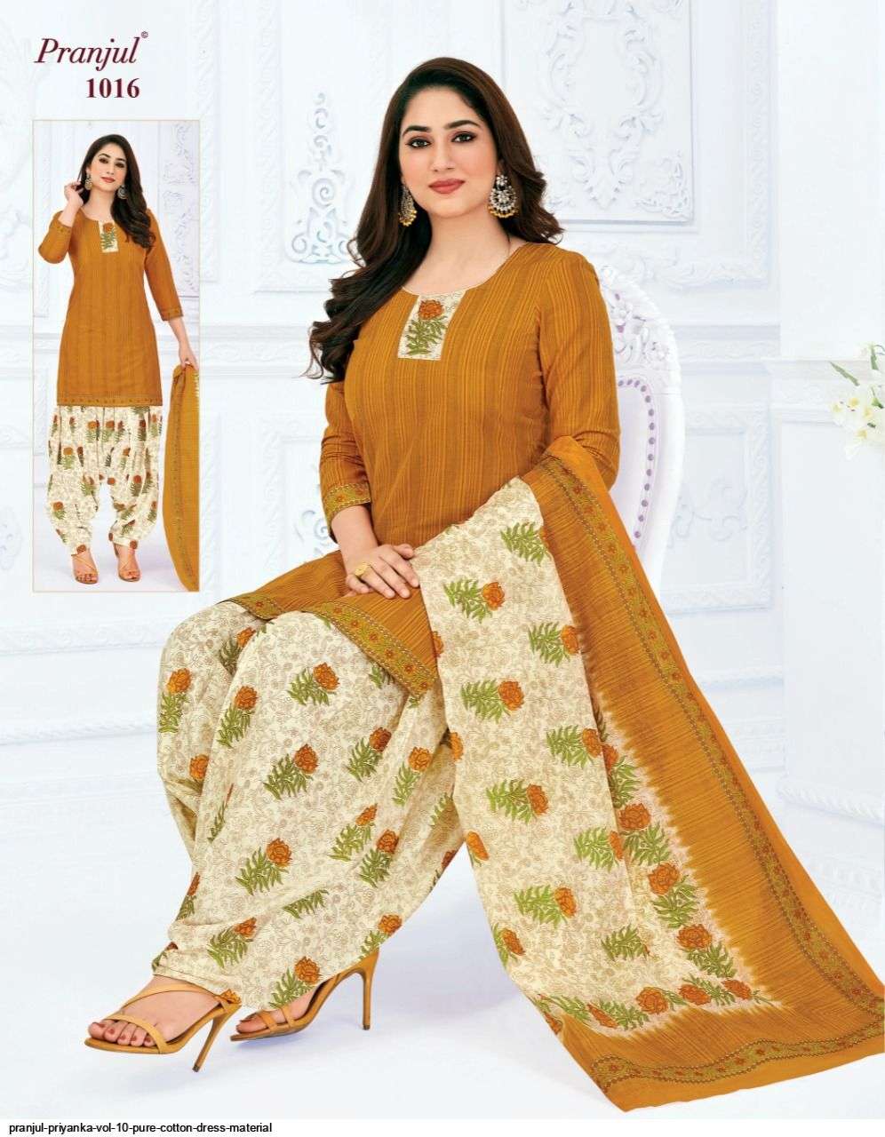 PRIYANKA VOL-10 BY PRANJUL 1001 TO 1040 SERIES BEAUTIFUL SUITS STYLISH FANCY COLORFUL CASUAL WEAR & ETHNIC WEAR PURE COTTON PRINTED DRESSES AT WHOLESALE PRICE