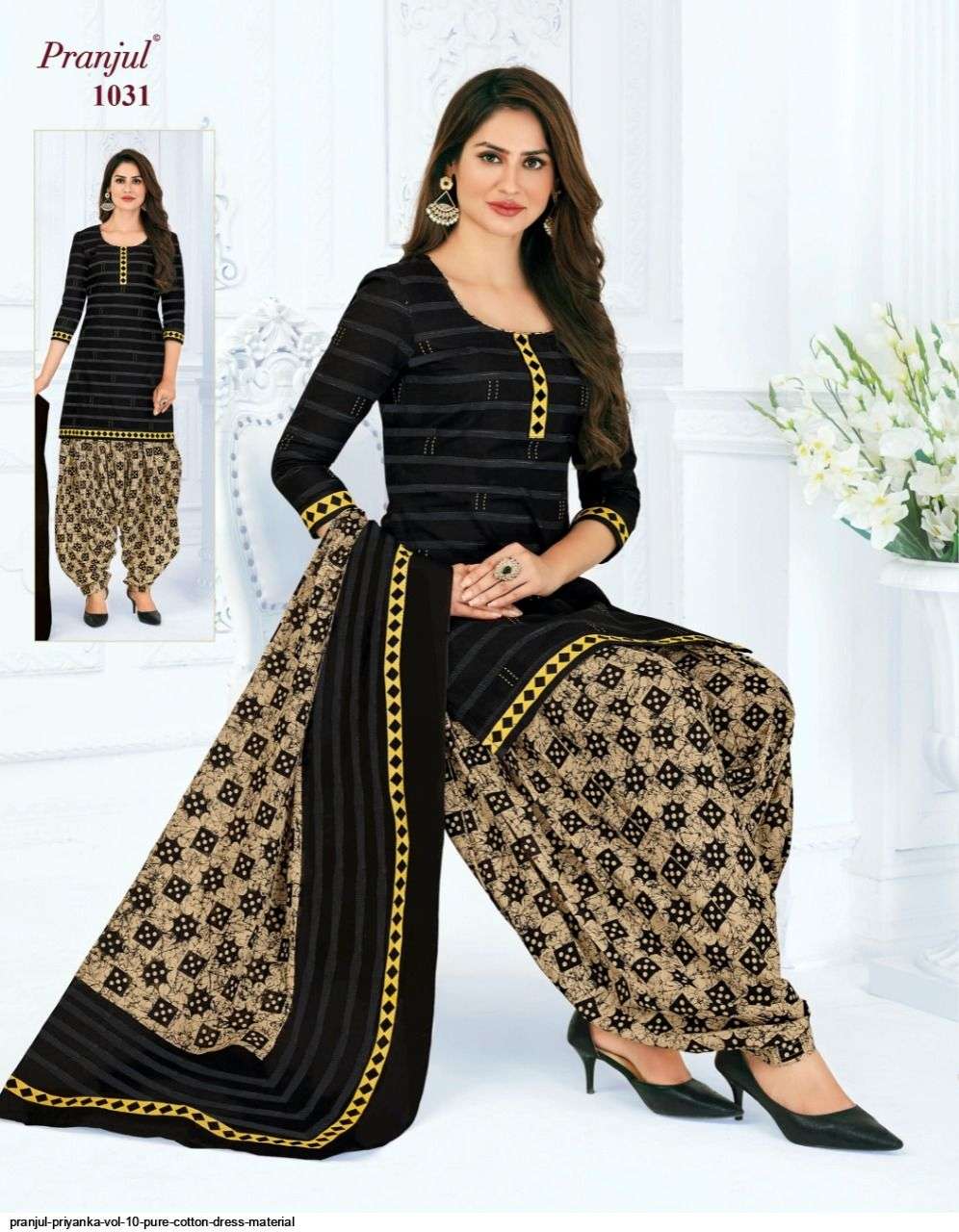 PRIYANKA VOL-10 BY PRANJUL 1001 TO 1040 SERIES BEAUTIFUL SUITS STYLISH FANCY COLORFUL CASUAL WEAR & ETHNIC WEAR PURE COTTON PRINTED DRESSES AT WHOLESALE PRICE