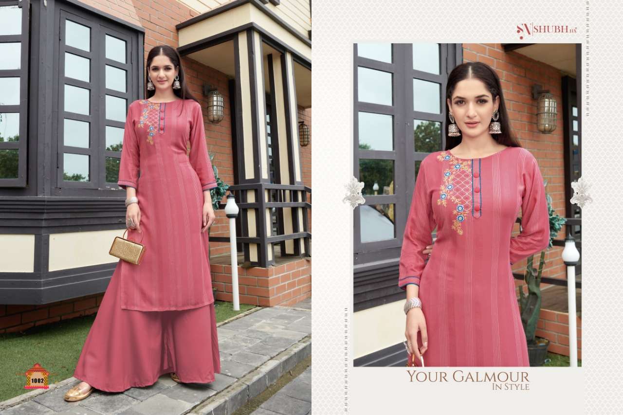 ANAMIKA BY SHUBH NX 1001 TO 1006 SERIES DESIGNER STYLISH FANCY COLORFUL BEAUTIFUL PARTY WEAR & ETHNIC WEAR COLLECTION RAYON WITH WORK KURTIS AT WHOLESALE PRICE
