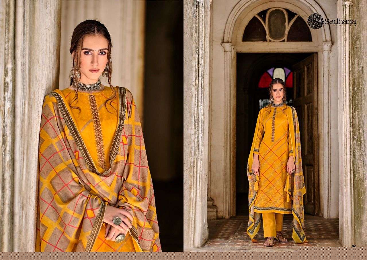 SAFIYAH BY SADHANA FASHION 10079 TO 10088 SERIES BEAUTIFUL STYLISH SHARARA SUITS FANCY COLORFUL CASUAL WEAR & ETHNIC WEAR & READY TO WEAR PURE PASHMINA PRINTED DRESSES AT WHOLESALE PRICE