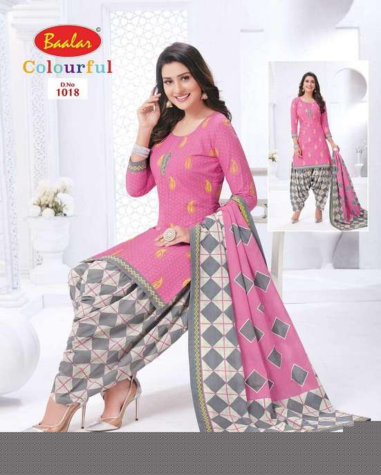 COLOURFUL VOL-10 REMIX BY BAALAR BEAUTIFUL STYLISH SUITS FANCY COLORFUL CASUAL WEAR & ETHNIC WEAR & READY TO WEAR PURE COTTON DRESSES AT WHOLESALE PRICE