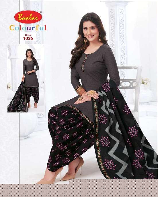 COLOURFUL VOL-10 REMIX BY BAALAR BEAUTIFUL STYLISH SUITS FANCY COLORFUL CASUAL WEAR & ETHNIC WEAR & READY TO WEAR PURE COTTON DRESSES AT WHOLESALE PRICE