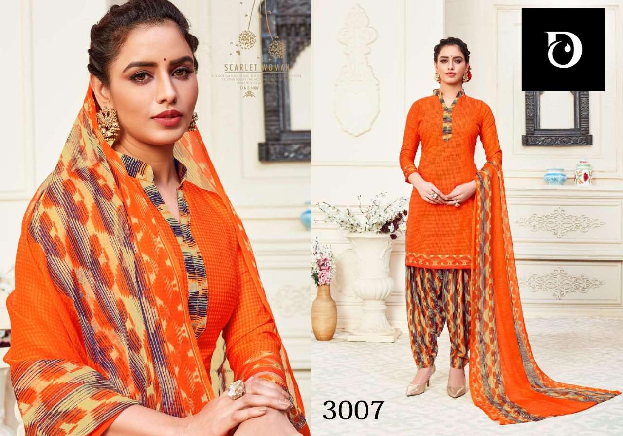 TITANIUM VOL-3 BY DC TRENDZ 3001 TO 3016 SERIES BEAUTIFUL SUITS COLORFUL STYLISH FANCY CASUAL WEAR & ETHNIC WEAR CREPE DRESSES AT WHOLESALE PRICE