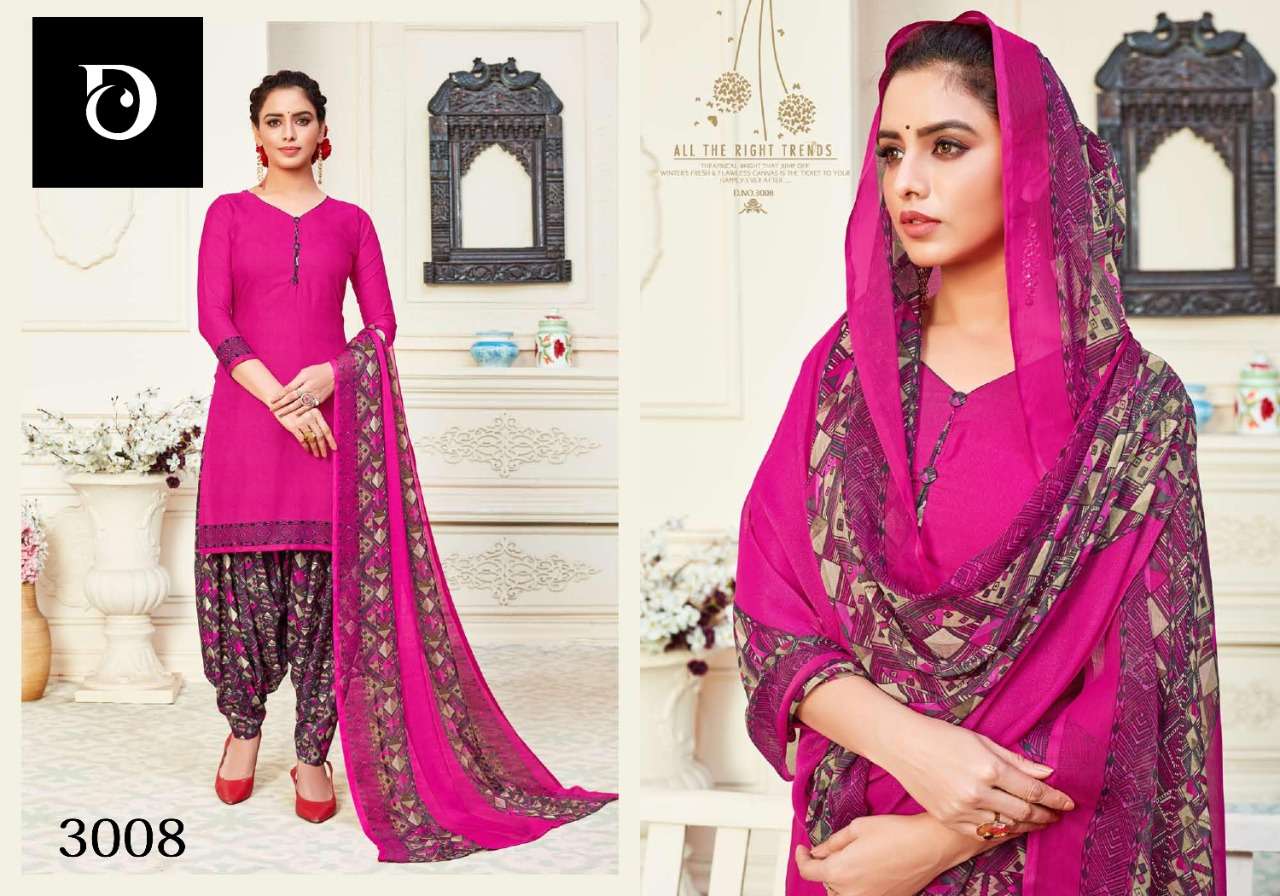 TITANIUM VOL-3 BY DC TRENDZ 3001 TO 3016 SERIES BEAUTIFUL SUITS COLORFUL STYLISH FANCY CASUAL WEAR & ETHNIC WEAR CREPE DRESSES AT WHOLESALE PRICE