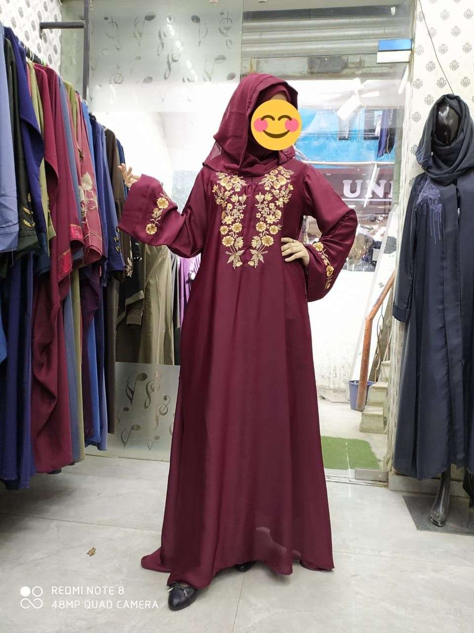 ALINE IRANI NECK BY FASHID WHOLESALE 01 TO 08 SERIES BEAUTIFUL STYLISH FANCY COLORFUL CASUAL WEAR & ETHNIC WEAR FANCY BURQA AT WHOLESALE PRICE