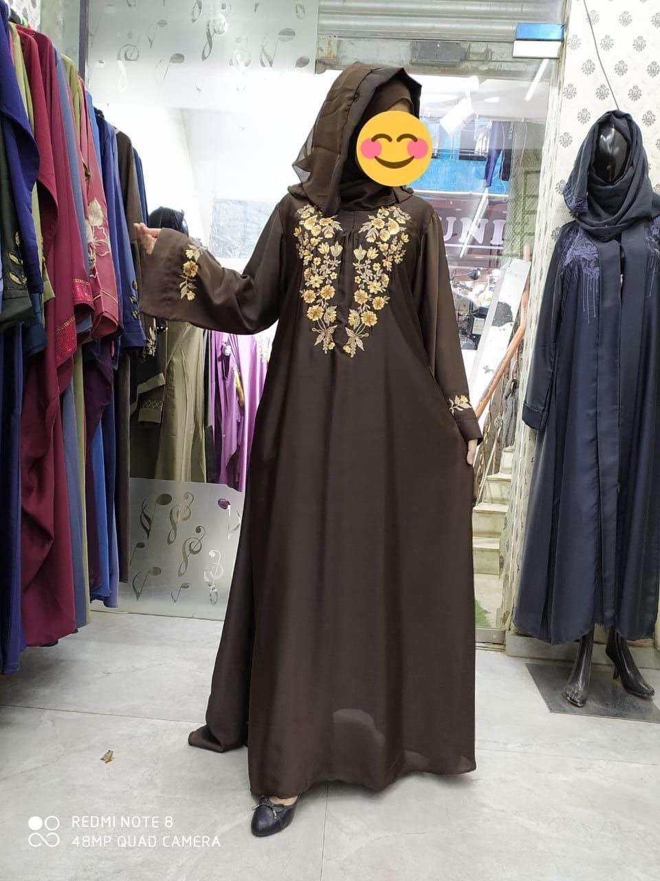 ALINE IRANI NECK BY FASHID WHOLESALE 01 TO 08 SERIES BEAUTIFUL STYLISH FANCY COLORFUL CASUAL WEAR & ETHNIC WEAR FANCY BURQA AT WHOLESALE PRICE