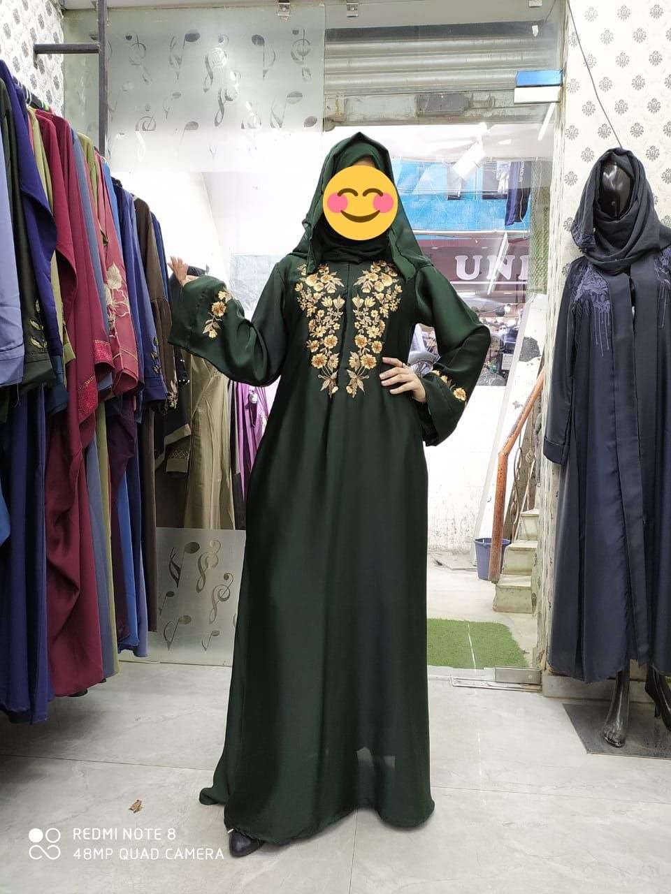 ALINE IRANI NECK BY FASHID WHOLESALE 01 TO 08 SERIES BEAUTIFUL STYLISH FANCY COLORFUL CASUAL WEAR & ETHNIC WEAR FANCY BURQA AT WHOLESALE PRICE