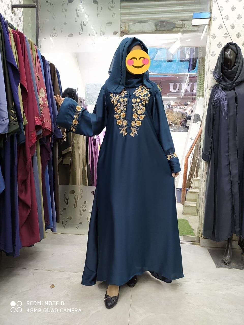 ALINE IRANI NECK BY FASHID WHOLESALE 01 TO 08 SERIES BEAUTIFUL STYLISH FANCY COLORFUL CASUAL WEAR & ETHNIC WEAR FANCY BURQA AT WHOLESALE PRICE