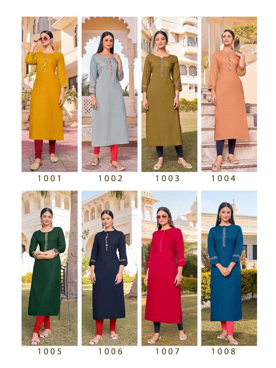 HEER VOL-2 BY SHUBH NX 1001 TO 1008 SERIES DESIGNER STYLISH FANCY COLORFUL BEAUTIFUL PARTY WEAR & ETHNIC WEAR COLLECTION RAYON EMBROIDERY KURTIS AT WHOLESALE PRICE