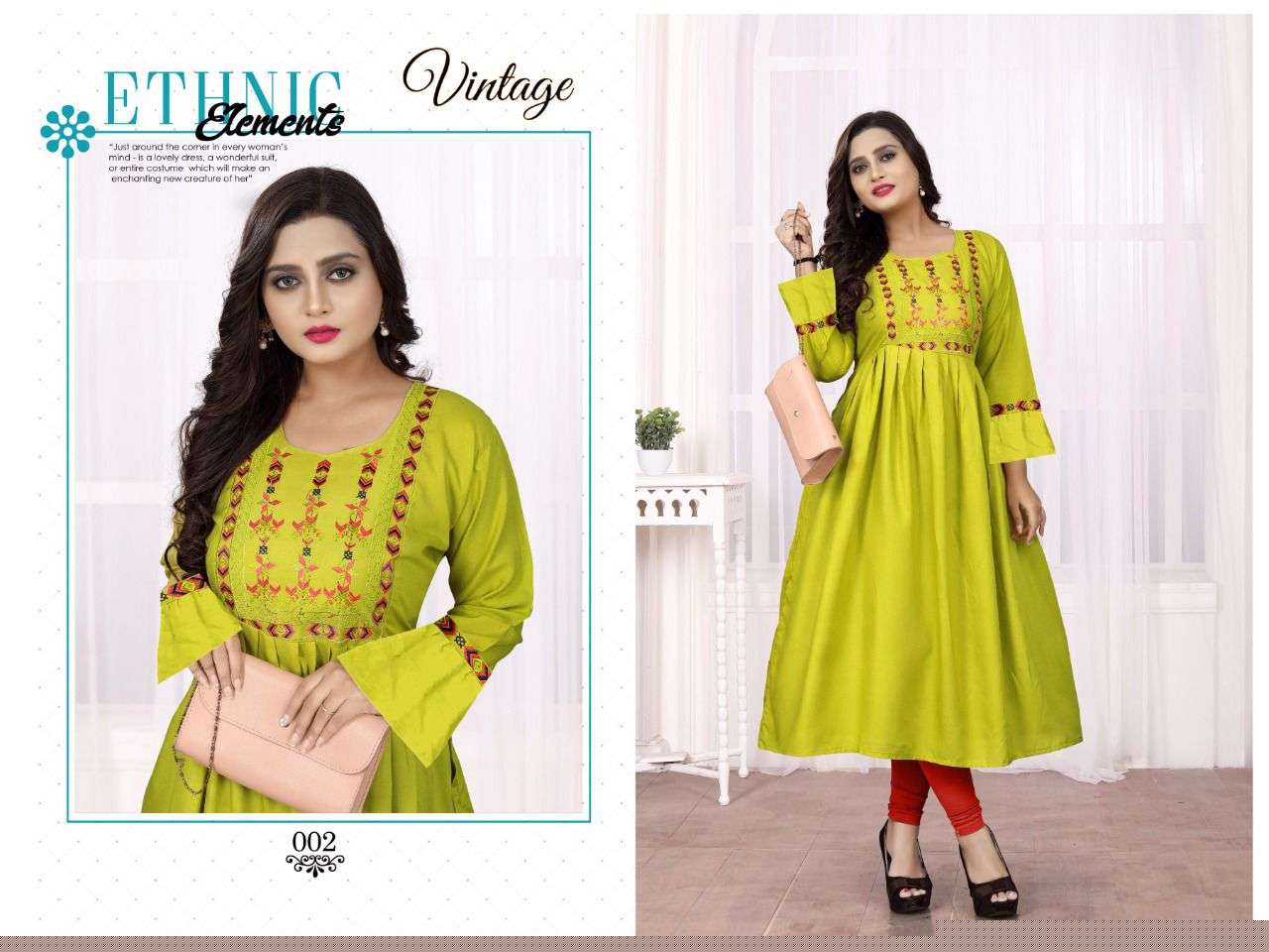 VINTAGE VOL-6 BY AAGYA 001 TO 008 SERIES DESIGNER STYLISH FANCY COLORFUL BEAUTIFUL PARTY WEAR & ETHNIC WEAR COLLECTION RAYON EMBROIDERY KURTIS AT WHOLESALE PRICE