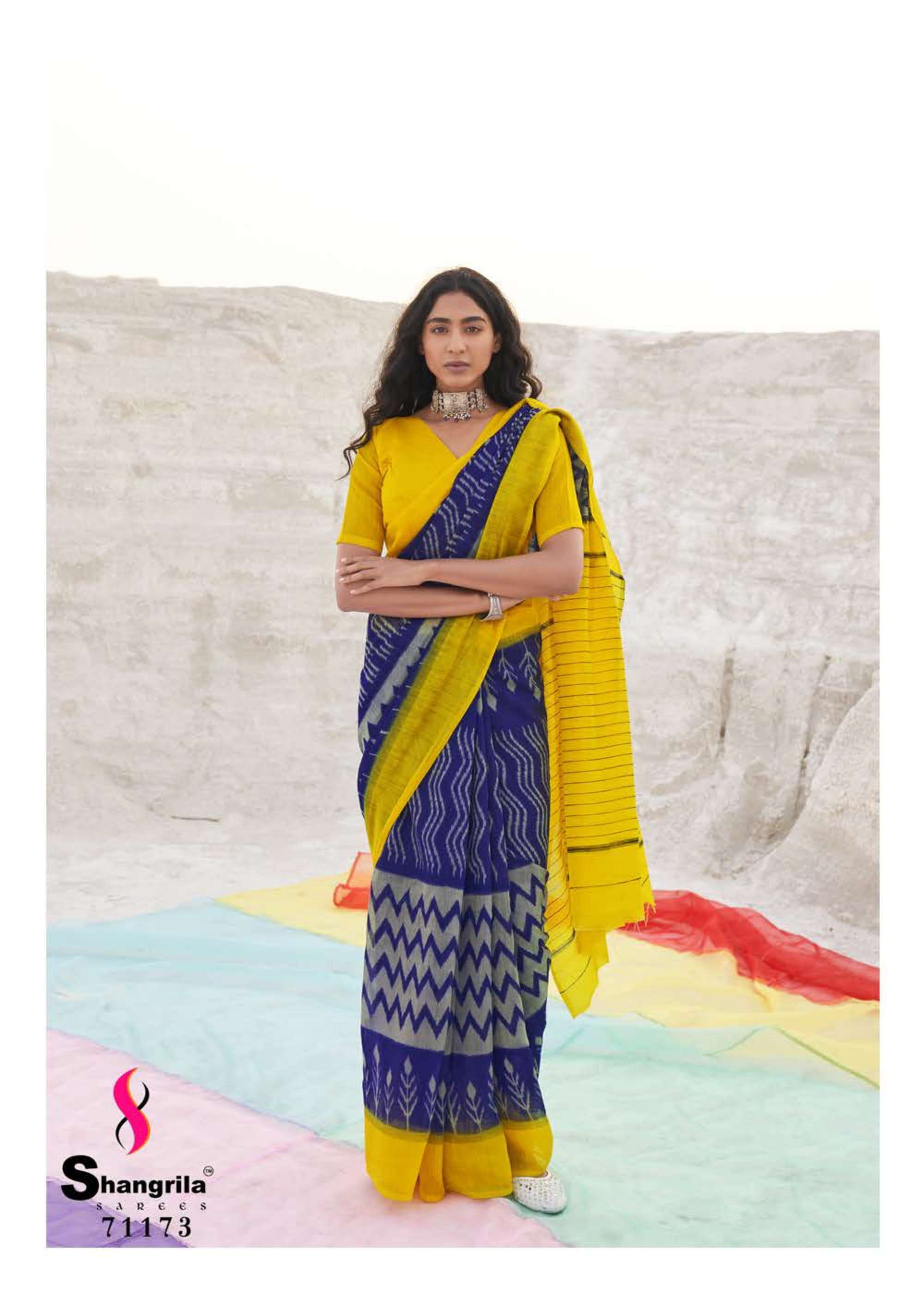 MULMUL COTTON VOL-2 BY SHANGRILA 71171 TO 71182 SERIES INDIAN TRADITIONAL WEAR COLLECTION BEAUTIFUL STYLISH FANCY COLORFUL PARTY WEAR & OCCASIONAL WEAR COTTON PRINTED SAREES AT WHOLESALE PRICE
