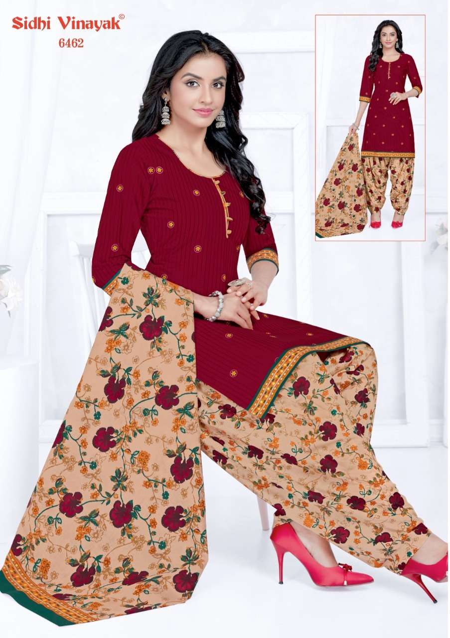 PANKHI VOL-4 BY SIDHI VINAYAK 6451 TO 6462 SERIES BEAUTIFUL STYLISH SHARARA SUITS FANCY COLORFUL CASUAL WEAR & ETHNIC WEAR & READY TO WEAR COTTON PRINTED DRESSES AT WHOLESALE PRICE