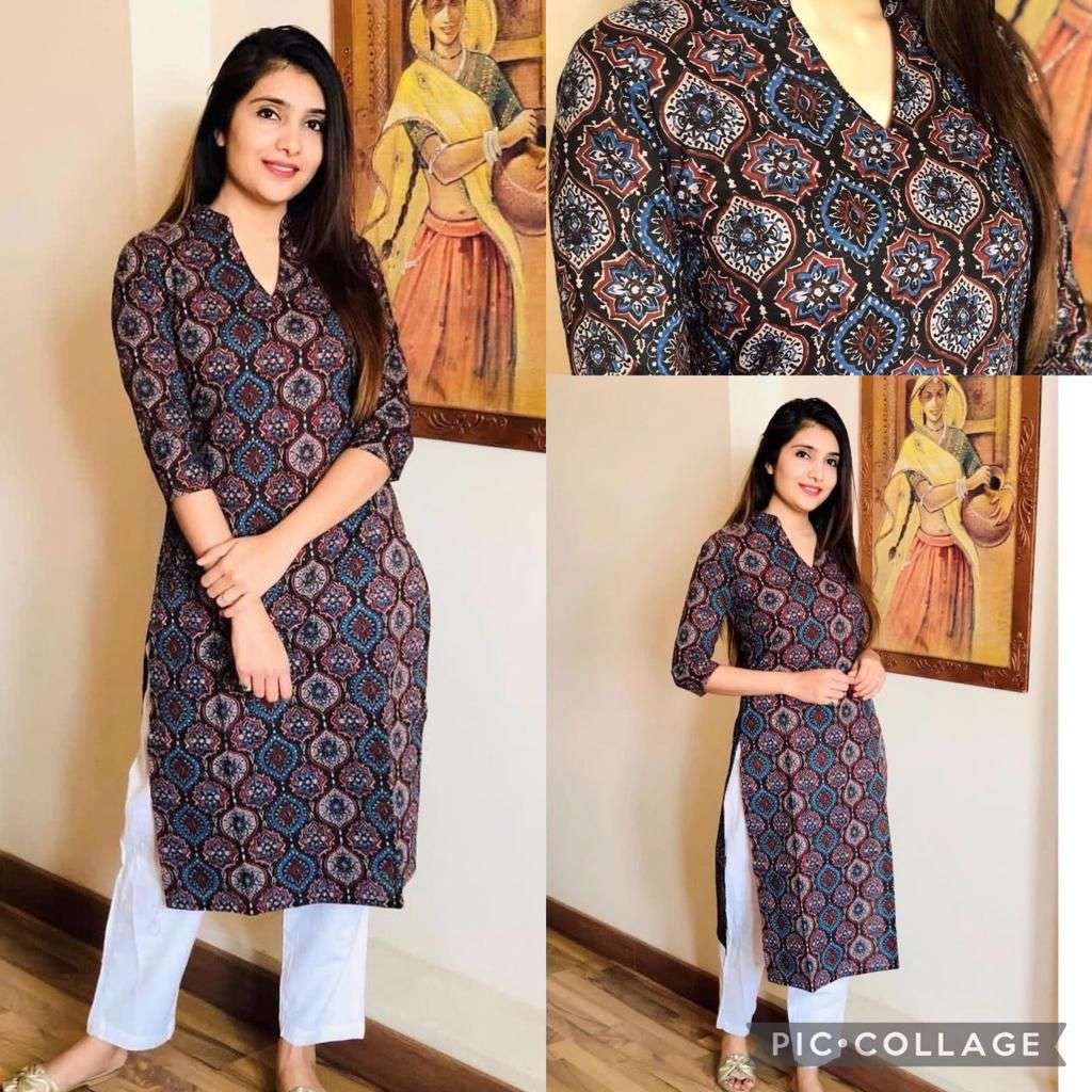 KURTI WITH PALAZZO VOL-9 BY KAAMIRI 901 TO 913 SERIES DESIGNER STYLISH FANCY COLORFUL BEAUTIFUL PARTY WEAR & ETHNIC WEAR COLLECTION COTTON KURTIS WITH BOTTOM AT WHOLESALE PRICE