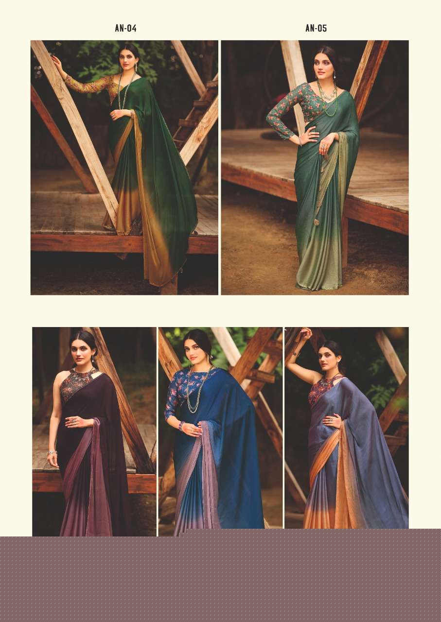 Aruna By Sr 01 To 10 Series Indian Traditional Wear Collection Beautiful Stylish Fancy Colorful Party Wear & Occasional Wear Velvet Chiffon Sarees At Wholesale Price