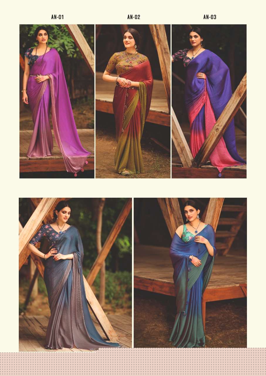 Aruna By Sr 01 To 10 Series Indian Traditional Wear Collection Beautiful Stylish Fancy Colorful Party Wear & Occasional Wear Velvet Chiffon Sarees At Wholesale Price