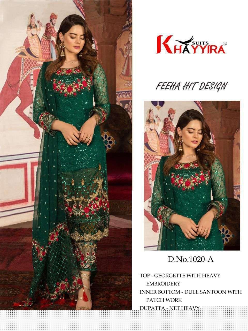 KHAYYIRA HIT COLLECTION VOL-11 BY KHAYYIRA BEAUTIFUL COLORFUL STYLISH FANCY CASUAL WEAR & ETHNIC WEAR & READY TO WEAR FANCY DRESSES AT WHOLESALE PRICE