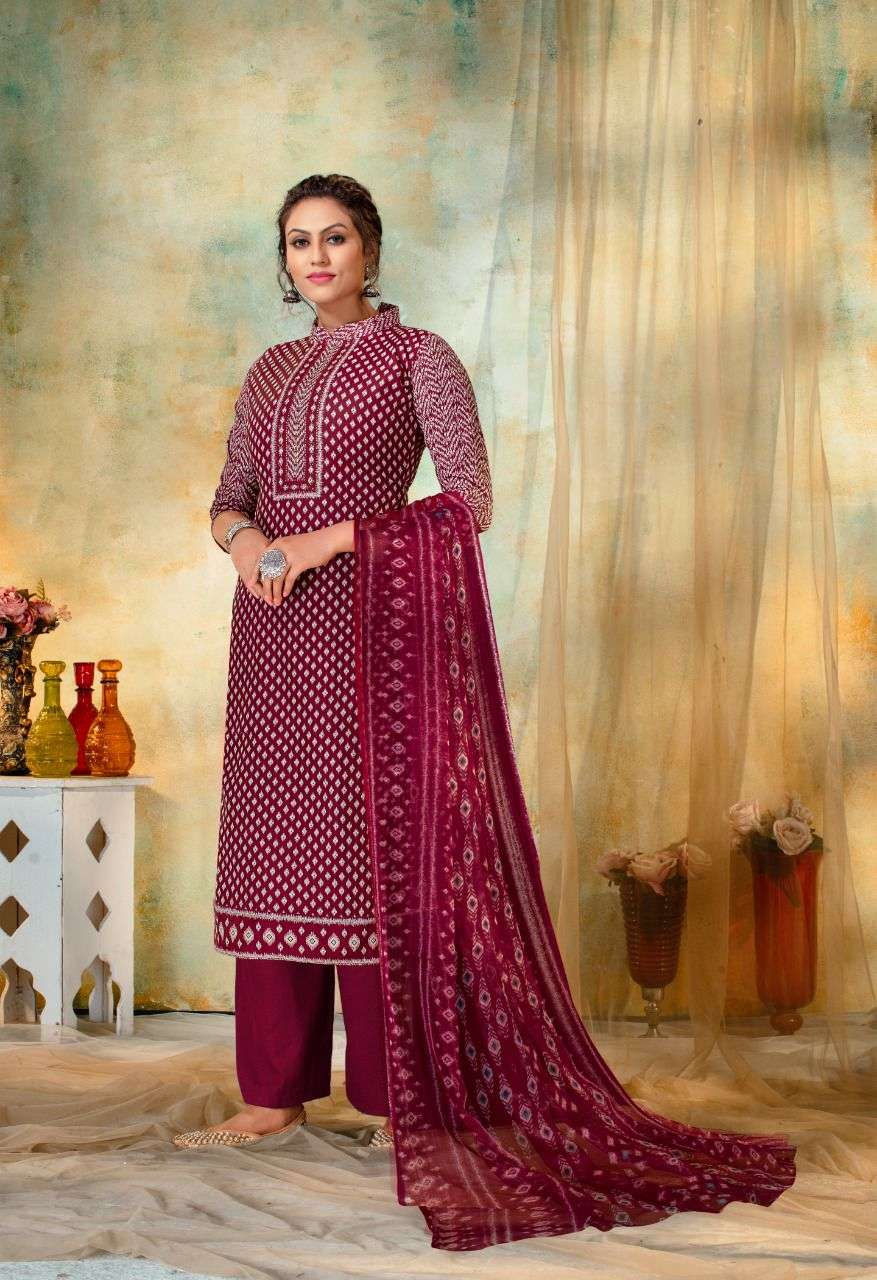 PUNJABI KUDI VOL-38 BY SHIV GORI SILK MILLS 38001 TO 38012 SERIES BEAUTIFUL WINTER COLLECTION SUITS STYLISH FANCY COLORFUL CASUAL WEAR & ETHNIC WEAR COTTON PRINT DRESSES AT WHOLESALE PRICE