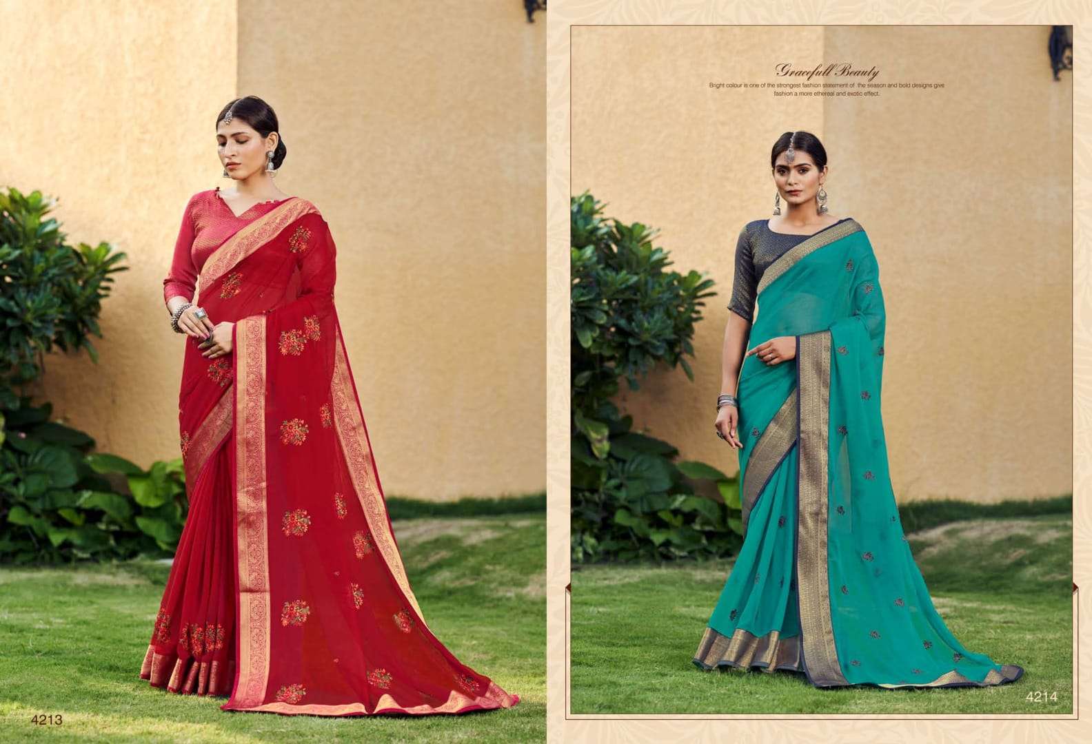 ATHENA BY AAYAMI 4201 TO 4214 SERIES INDIAN TRADITIONAL WEAR COLLECTION BEAUTIFUL STYLISH FANCY COLORFUL PARTY WEAR & OCCASIONAL WEAR GEORGETTE SAREES AT WHOLESALE PRICE