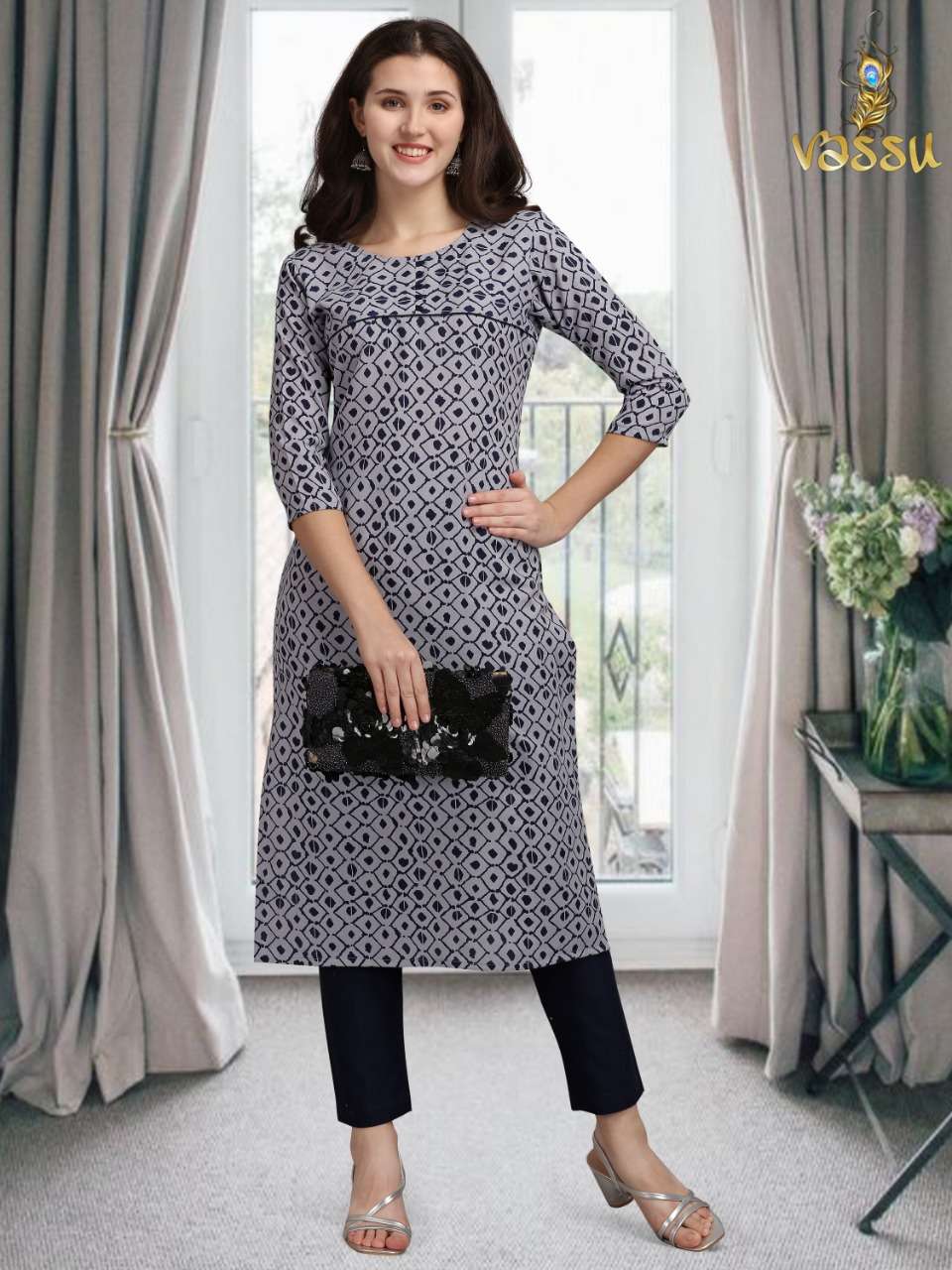KITE VOL-1 BY VASSU 01 TO 05 SERIES DESIGNER STYLISH FANCY COLORFUL BEAUTIFUL PARTY WEAR & ETHNIC WEAR COLLECTION COTTON KURTIS AT WHOLESALE PRICE