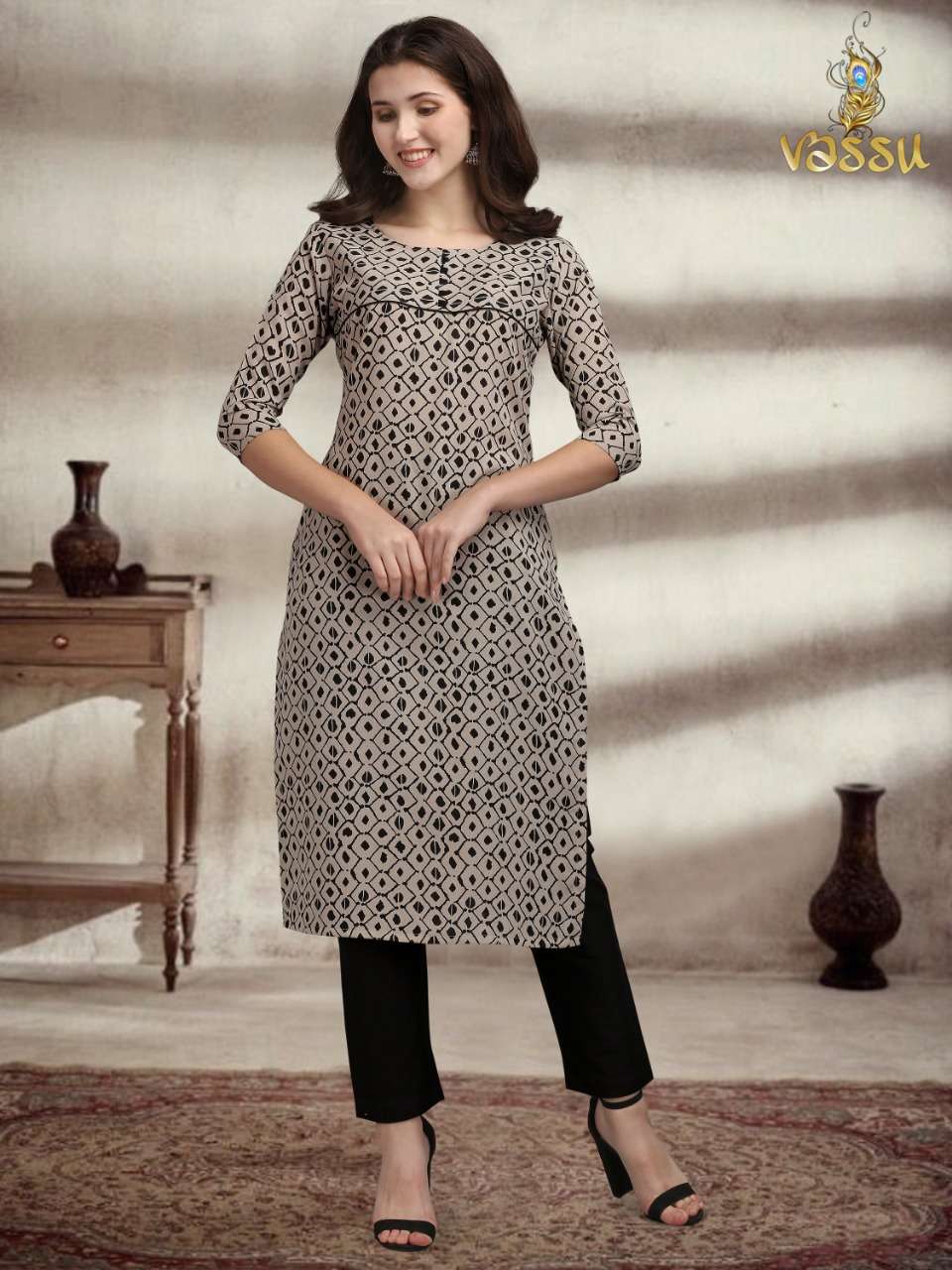 KITE VOL-1 BY VASSU 01 TO 05 SERIES DESIGNER STYLISH FANCY COLORFUL BEAUTIFUL PARTY WEAR & ETHNIC WEAR COLLECTION COTTON KURTIS AT WHOLESALE PRICE