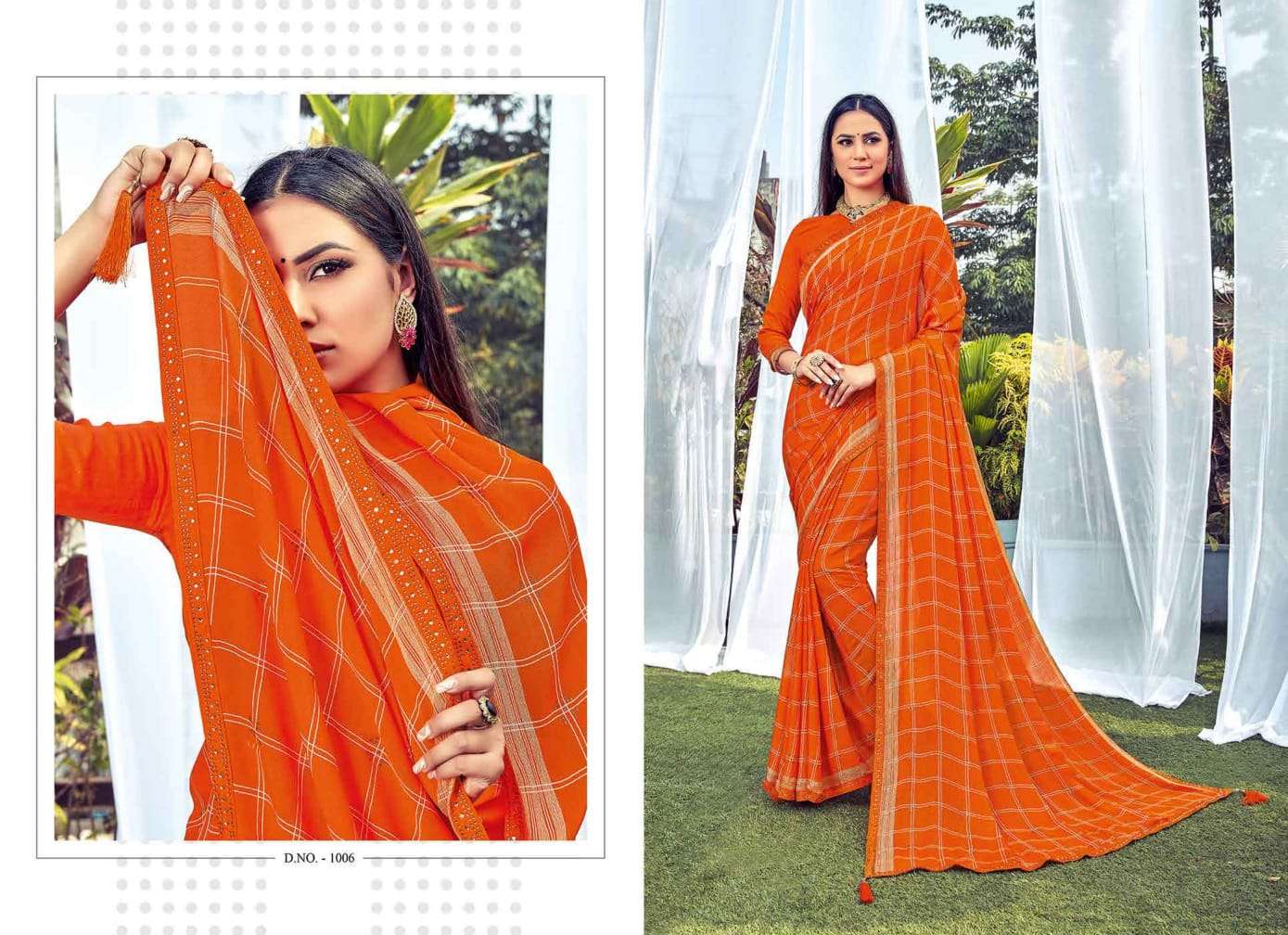 KAJAL BY AMARSATH PRINTS 1001 TO 1008 SERIES INDIAN TRADITIONAL WEAR COLLECTION BEAUTIFUL STYLISH FANCY COLORFUL PARTY WEAR & OCCASIONAL WEAR GEORGETTE PRINT SAREES AT WHOLESALE PRICE