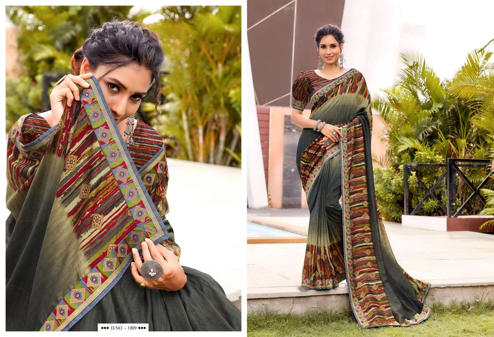 SIYA BY AMARSATH PRINTS 1001 TO 1012 SERIES INDIAN TRADITIONAL WEAR COLLECTION BEAUTIFUL STYLISH FANCY COLORFUL PARTY WEAR & OCCASIONAL WEAR GEORGETTE PRINT SAREES AT WHOLESALE PRICE
