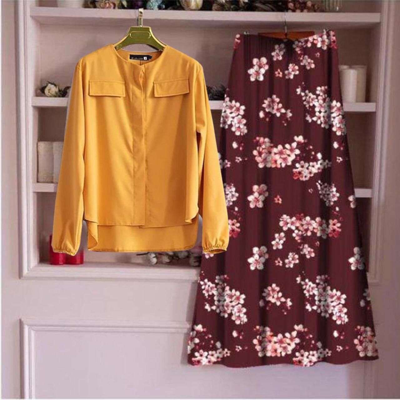 VD-804-1568 BY KAAMIRI 01 TO 10 SERIES BEAUTIFUL COLOURFUL STYLISH DESIGNER PRINTED CASUAL WEAR READY TO WEAR SLUB COTTON TUNIC AT WHOLESALE PRICE
