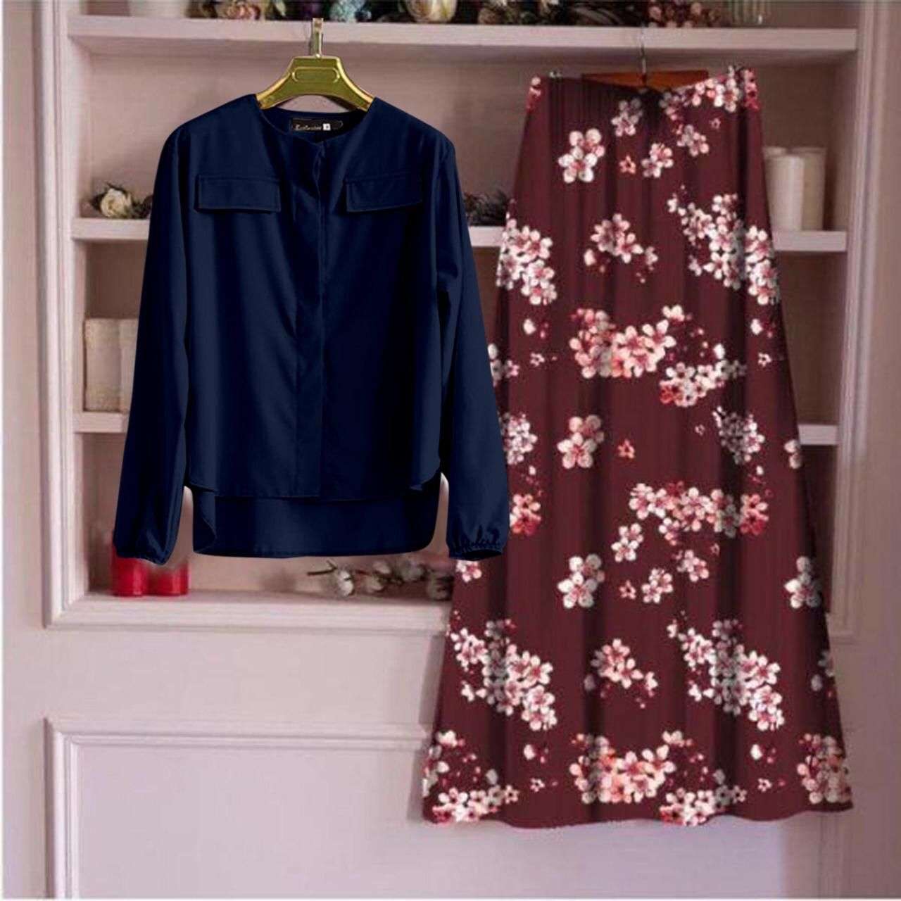 VD-804-1568 BY KAAMIRI 01 TO 10 SERIES BEAUTIFUL COLOURFUL STYLISH DESIGNER PRINTED CASUAL WEAR READY TO WEAR SLUB COTTON TUNIC AT WHOLESALE PRICE