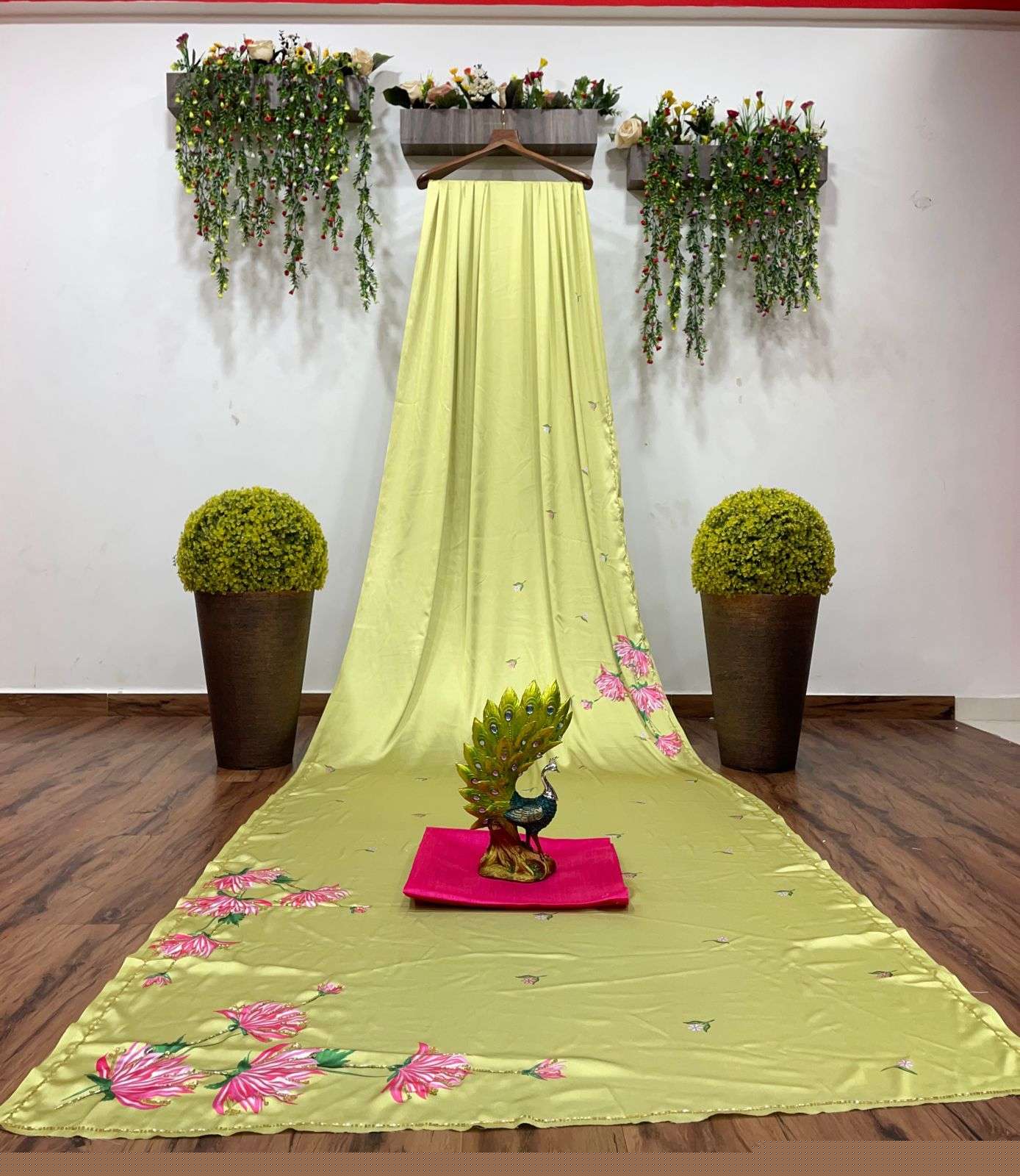KD-302 BY FASHID WHOLESALE 01 TO 02 SERIES INDIAN TRADITIONAL WEAR COLLECTION BEAUTIFUL STYLISH FANCY COLORFUL PARTY WEAR & OCCASIONAL WEAR SATIN SILK DIGITAL PRINT SAREES AT WHOLESALE PRICE