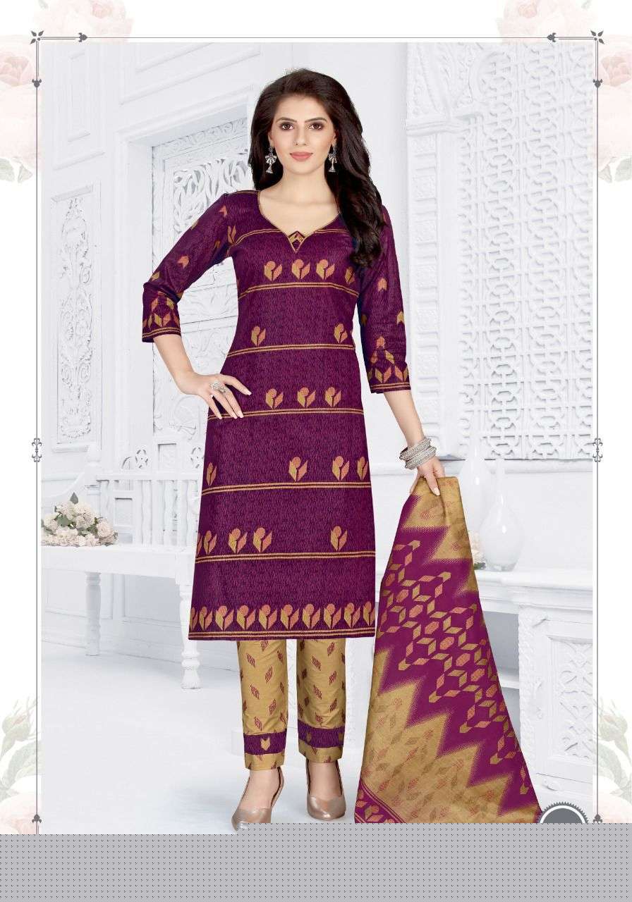 TARA VOL-33 BY COTTON PLUSE 3301 TO 3312 SERIES BEAUTIFUL STYLISH SUITS FANCY COLORFUL CASUAL WEAR & ETHNIC WEAR & READY TO WEAR HEAVY COTTON PRINTED DRESSES AT WHOLESALE PRICE