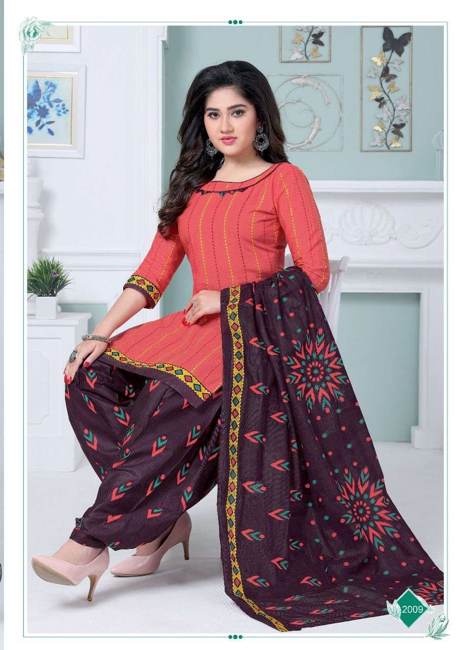 RANGOLI PATIYALA VOL-2 BY KC 2001 TO 2012 SERIES BEAUTIFUL PATIYALA SUITS STYLISH FANCY COLORFUL CASUAL WEAR & ETHNIC WEAR COTTON PRINT DRESSES AT WHOLESALE PRICE