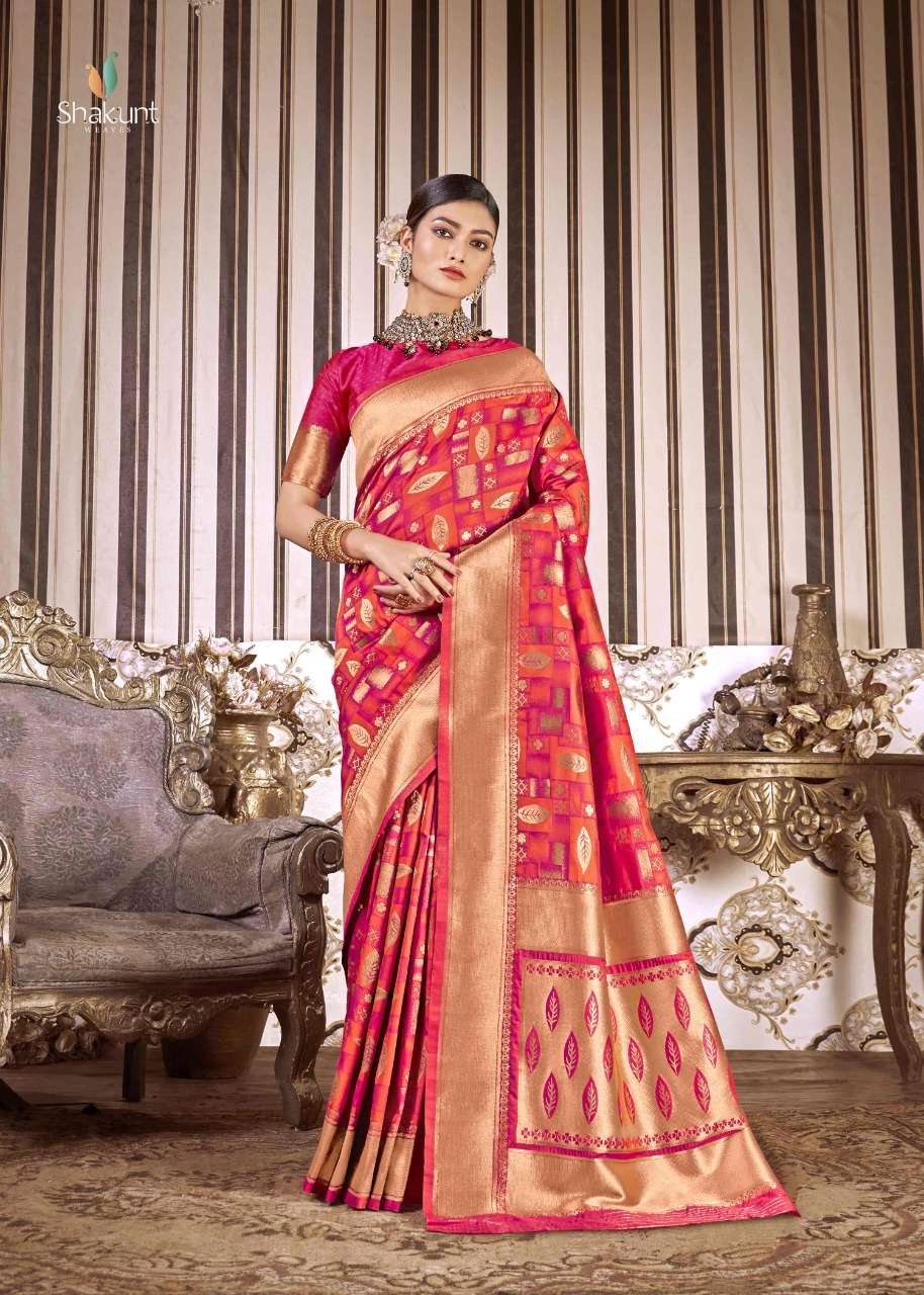 KHWAAB BY SHAKUNT 12201 TO 12206 SERIES DESIGNER WEDDING COLLECTION BEAUTIFUL STYLISH FANCY COLORFUL PARTY WEAR & OCCASIONAL WEAR SOFT SILK DRESSES AT WHOLESALE PRICE