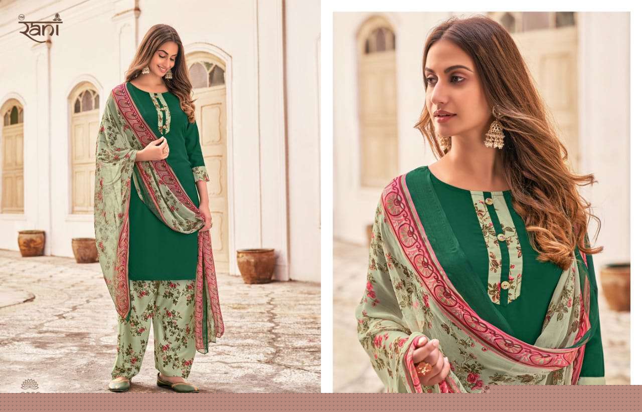 SOFIYA BY RANI FASHION 3001 TO 3016 SERIES BEAUTIFUL SUITS COLORFUL STYLISH FANCY CASUAL WEAR & ETHNIC WEAR AMERICAN CREPE PRINT DRESSES AT WHOLESALE PRICE
