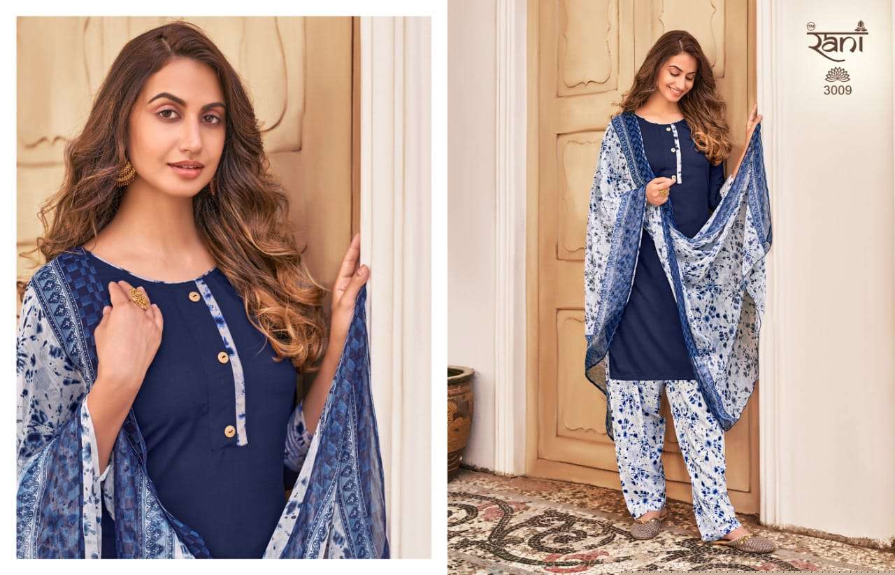 SOFIYA BY RANI FASHION 3001 TO 3016 SERIES BEAUTIFUL SUITS COLORFUL STYLISH FANCY CASUAL WEAR & ETHNIC WEAR AMERICAN CREPE PRINT DRESSES AT WHOLESALE PRICE