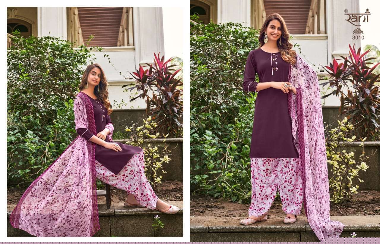 SOFIYA BY RANI FASHION 3001 TO 3016 SERIES BEAUTIFUL SUITS COLORFUL STYLISH FANCY CASUAL WEAR & ETHNIC WEAR AMERICAN CREPE PRINT DRESSES AT WHOLESALE PRICE