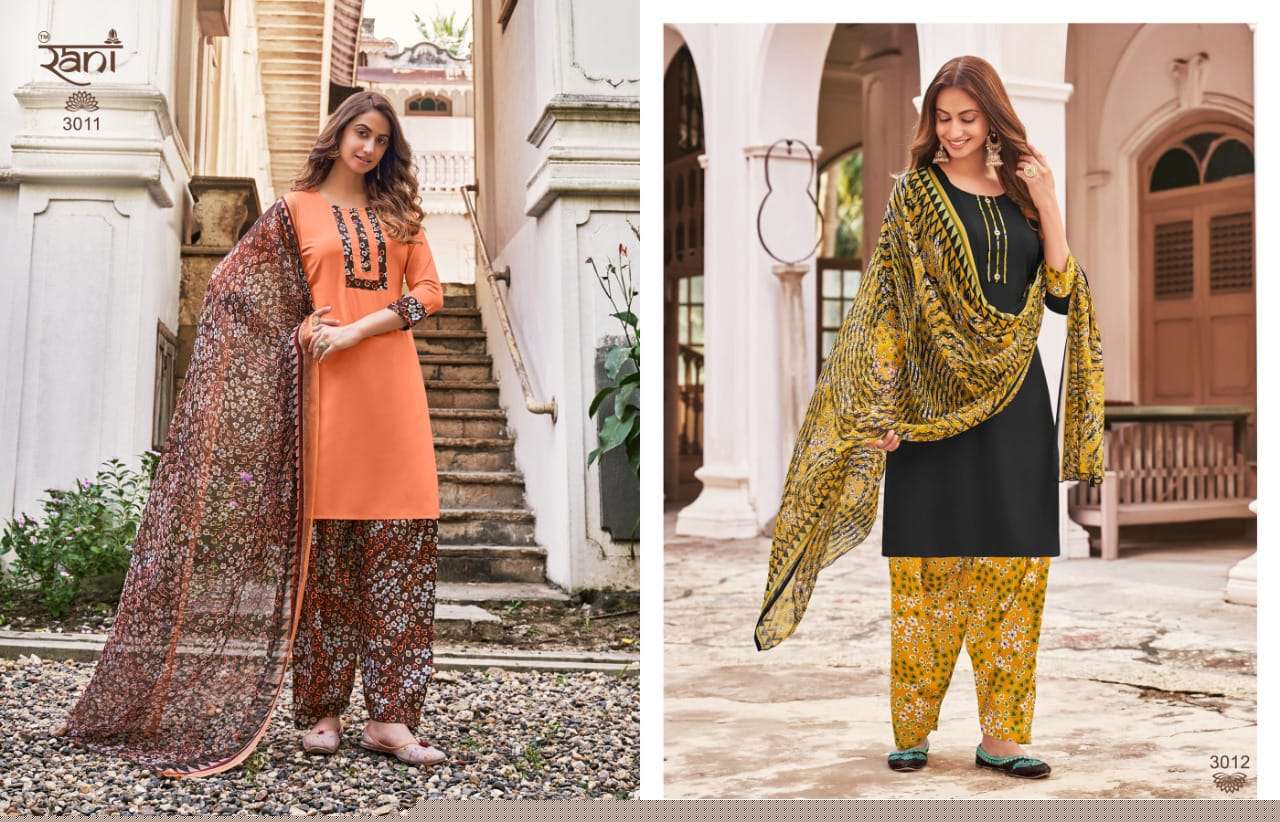 SOFIYA BY RANI FASHION 3001 TO 3016 SERIES BEAUTIFUL SUITS COLORFUL STYLISH FANCY CASUAL WEAR & ETHNIC WEAR AMERICAN CREPE PRINT DRESSES AT WHOLESALE PRICE