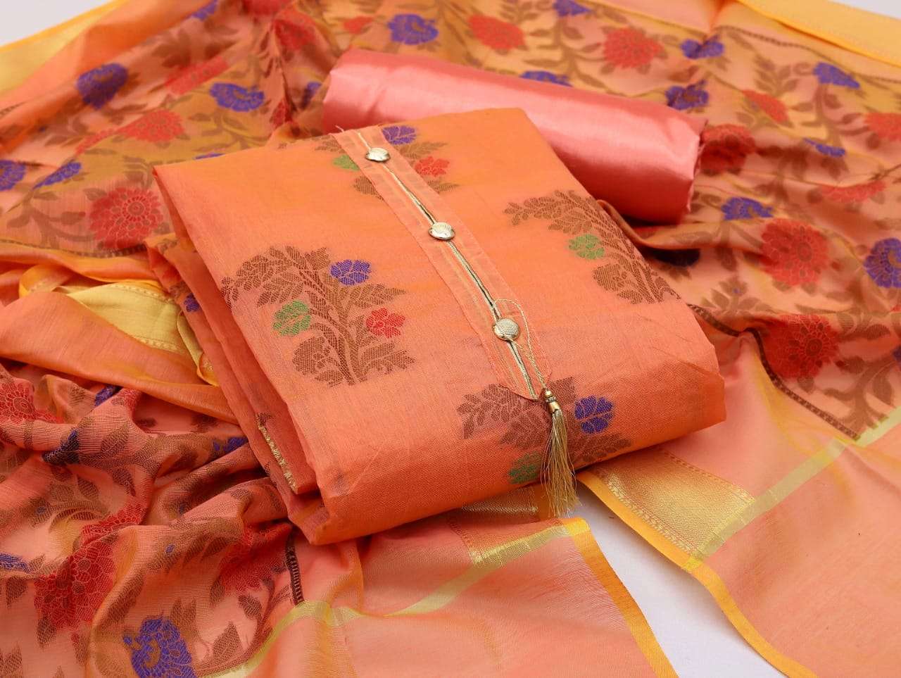 PURE BANARASI SUIT BY RAHUL NX 01 TO 04 SERIES BEAUTIFUL STYLISH FANCY COLORFUL CASUAL WEAR & ETHNIC WEAR BANARASI JACQUARD DRESSES AT WHOLESALE PRICE