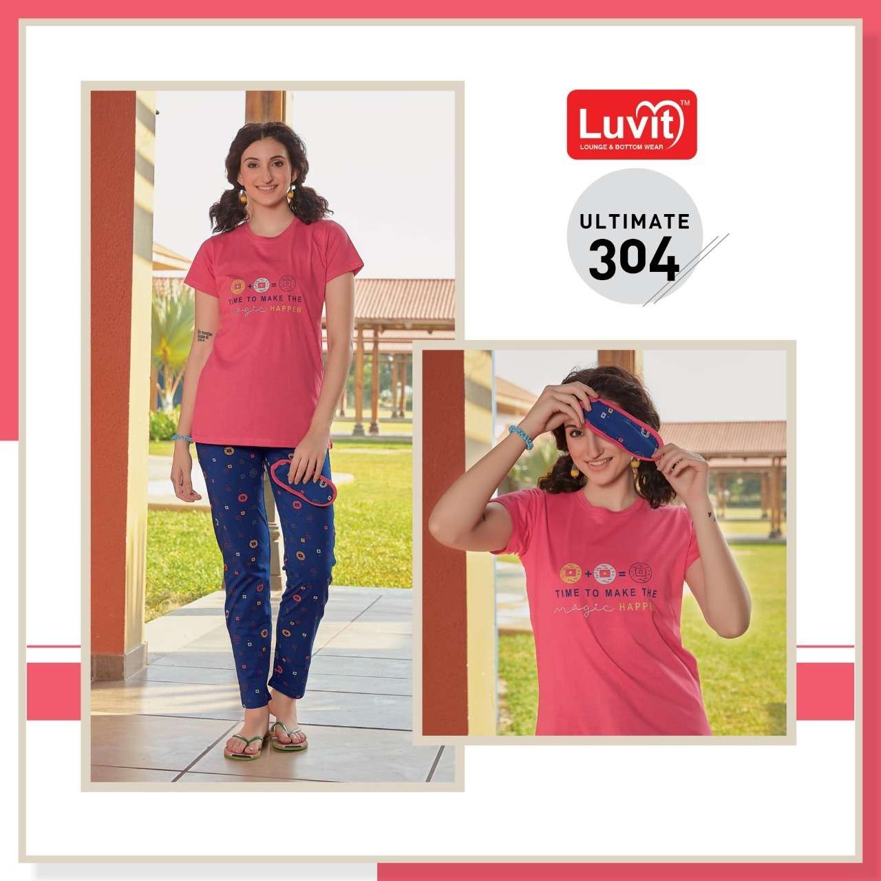 ULTIMATE VOL-3 BY LUVIT 301 TO 308 SERIES DESIGNER STYLISH FANCY COLORFUL BEAUTIFUL PARTY WEAR & ETHNIC WEAR COLLECTION PURE SINKER KURTIS WITH BOTTOM AT WHOLESALE PRICE