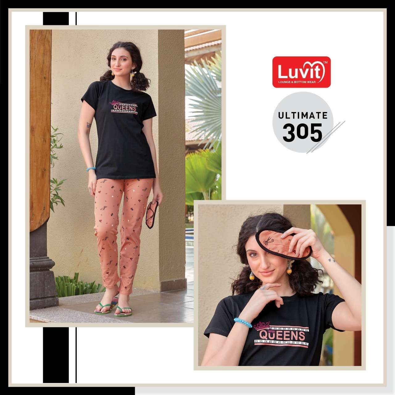 ULTIMATE VOL-3 BY LUVIT 301 TO 308 SERIES DESIGNER STYLISH FANCY COLORFUL BEAUTIFUL PARTY WEAR & ETHNIC WEAR COLLECTION PURE SINKER KURTIS WITH BOTTOM AT WHOLESALE PRICE