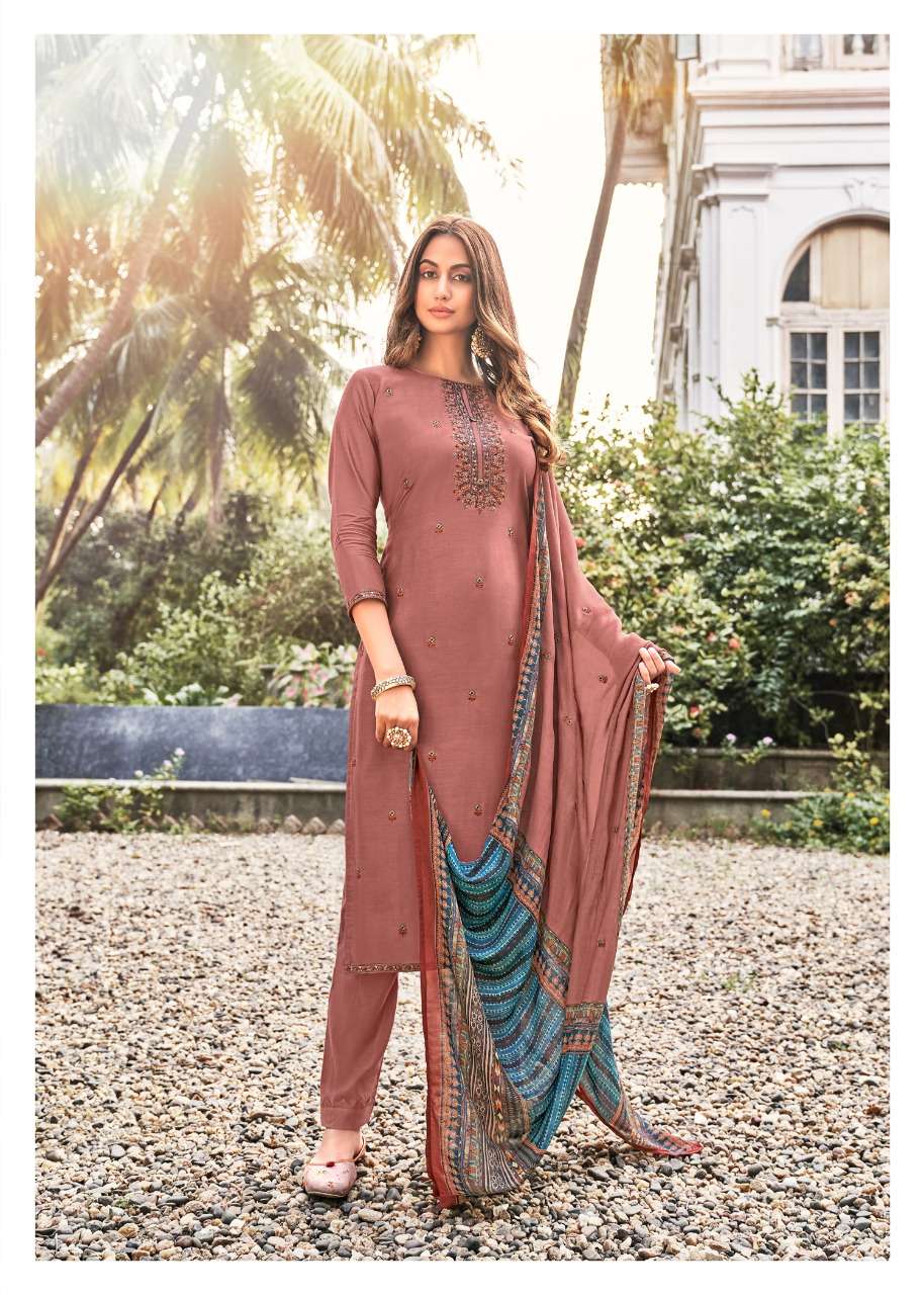 NAAYAAB BY BELA FASHION 2115 TO 2121 SERIES BEAUTIFUL STYLISH SUITS FANCY COLORFUL CASUAL WEAR & ETHNIC WEAR & READY TO WEAR MUSLIN DRESSES AT WHOLESALE PRICE