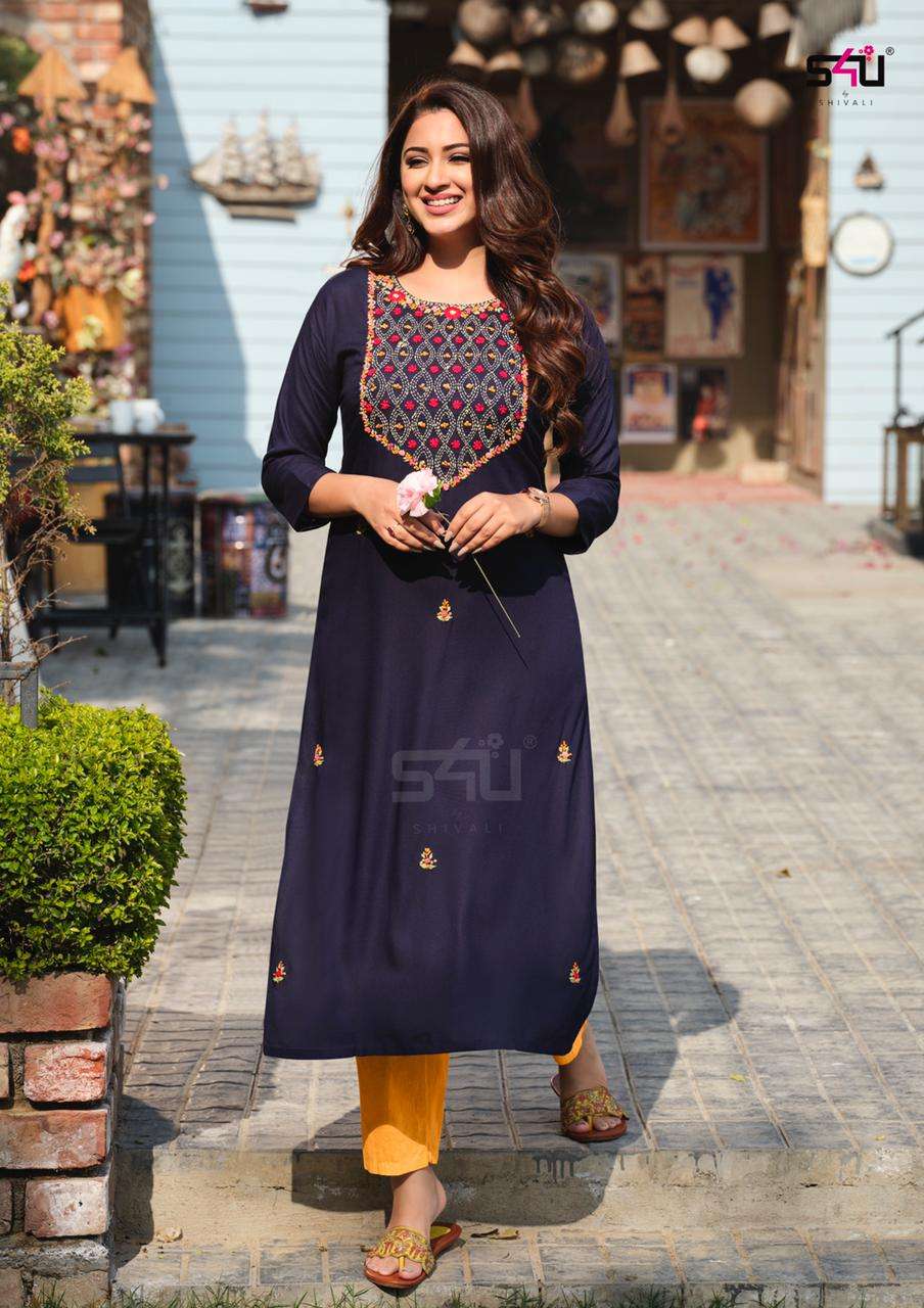 KNOTTY TALES BY 1 LOVE 01 TO 08 SERIES DESIGNER STYLISH FANCY COLORFUL BEAUTIFUL PARTY WEAR & ETHNIC WEAR COLLECTION COTTON RAYON KURTIS AT WHOLESALE PRICE
