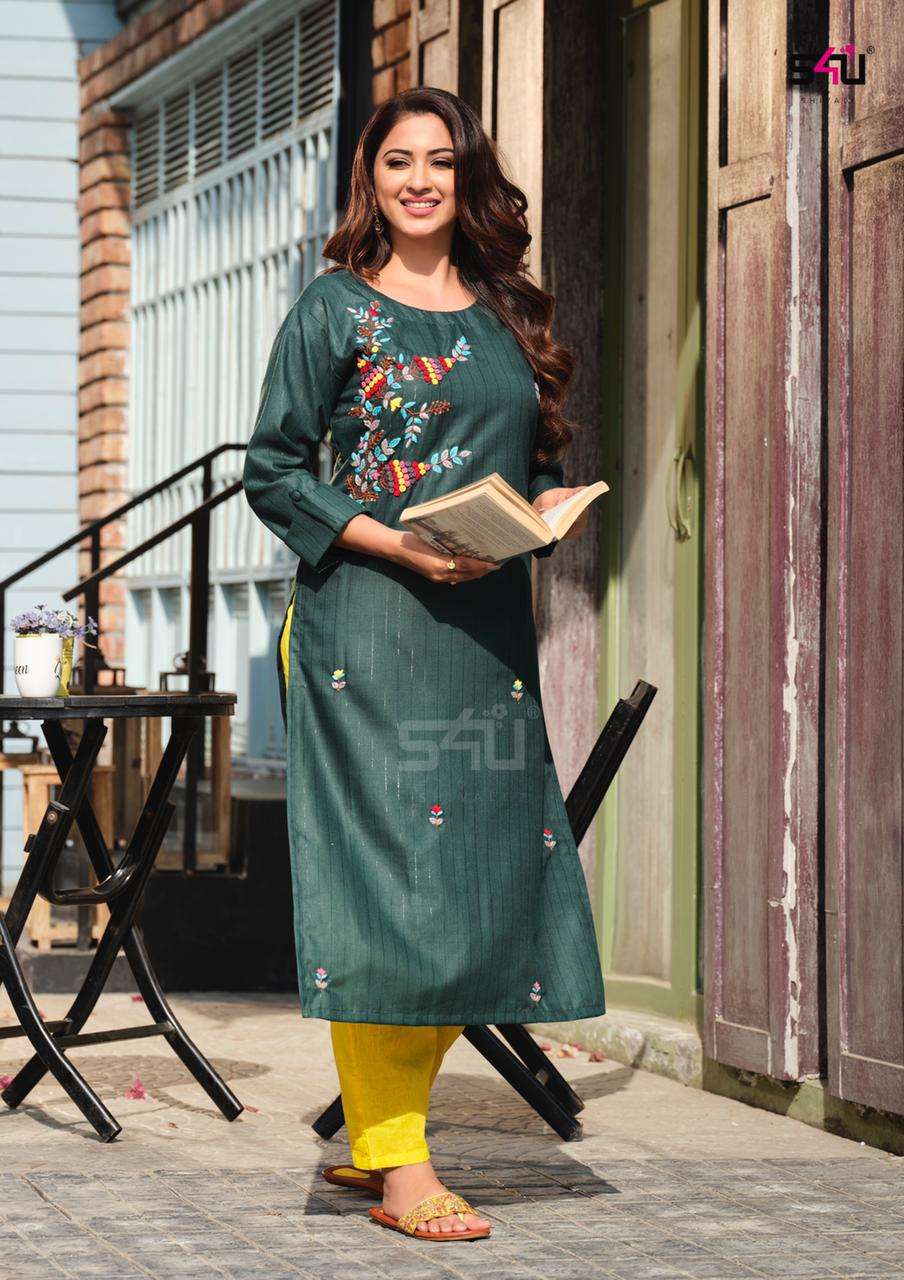 KNOTTY TALES BY 1 LOVE 01 TO 08 SERIES DESIGNER STYLISH FANCY COLORFUL BEAUTIFUL PARTY WEAR & ETHNIC WEAR COLLECTION COTTON RAYON KURTIS AT WHOLESALE PRICE