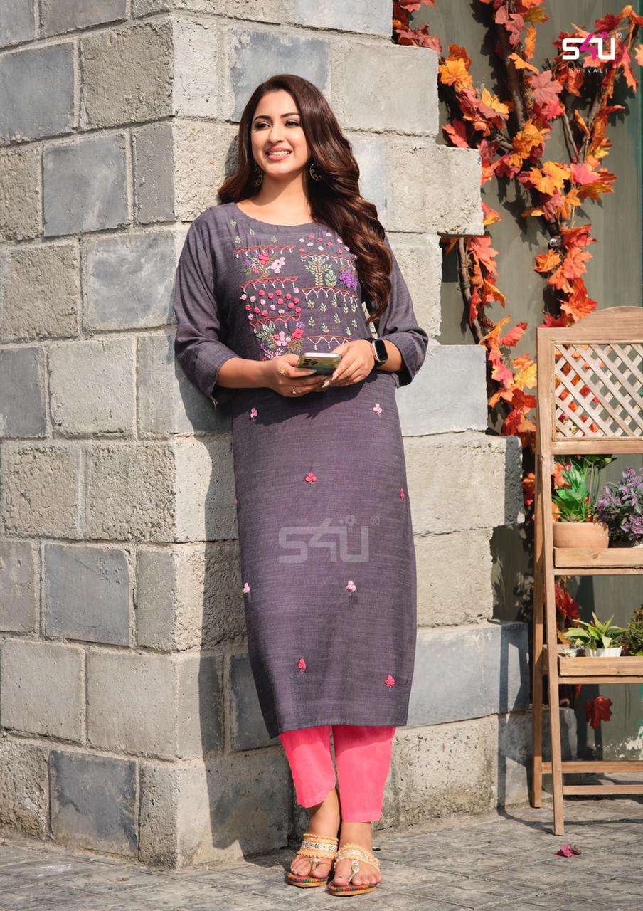 KNOTTY TALES BY 1 LOVE 01 TO 08 SERIES DESIGNER STYLISH FANCY COLORFUL BEAUTIFUL PARTY WEAR & ETHNIC WEAR COLLECTION COTTON RAYON KURTIS AT WHOLESALE PRICE