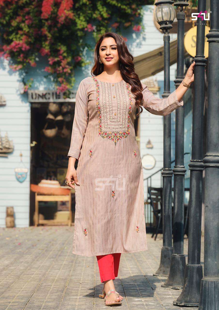 KNOTTY TALES BY 1 LOVE 01 TO 08 SERIES DESIGNER STYLISH FANCY COLORFUL BEAUTIFUL PARTY WEAR & ETHNIC WEAR COLLECTION COTTON RAYON KURTIS AT WHOLESALE PRICE