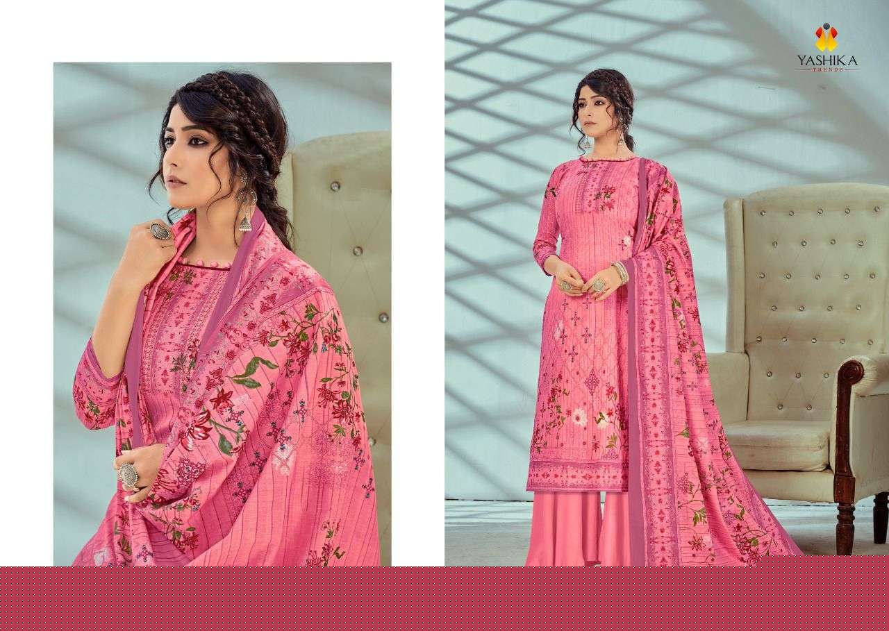 ZULFFAT VOL-3 BY YASHIKA TRENDS 3001 TO 3010 SERIES BEAUTIFUL STYLISH SUITS FANCY COLORFUL CASUAL WEAR & ETHNIC WEAR & READY TO WEAR PURE CAMBRIC PRINTED DRESSES AT WHOLESALE PRICE